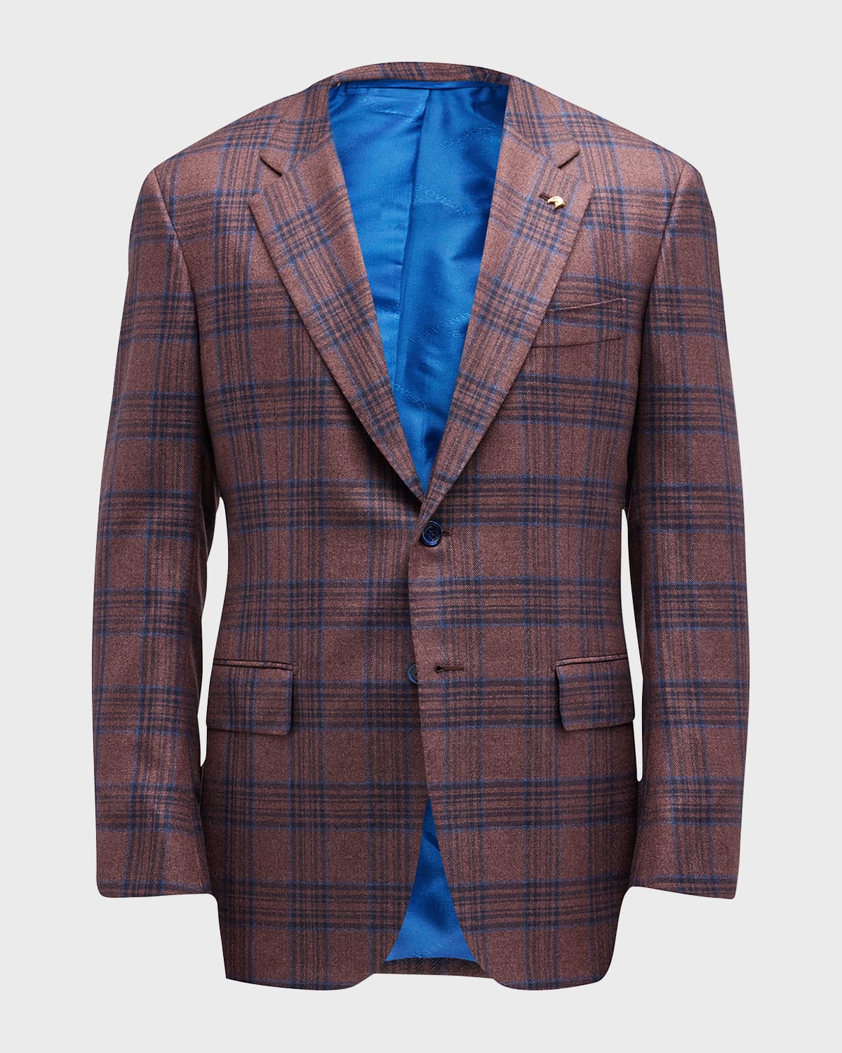 Brioni Men's Plaid Sport Jacket Neiman Marcus