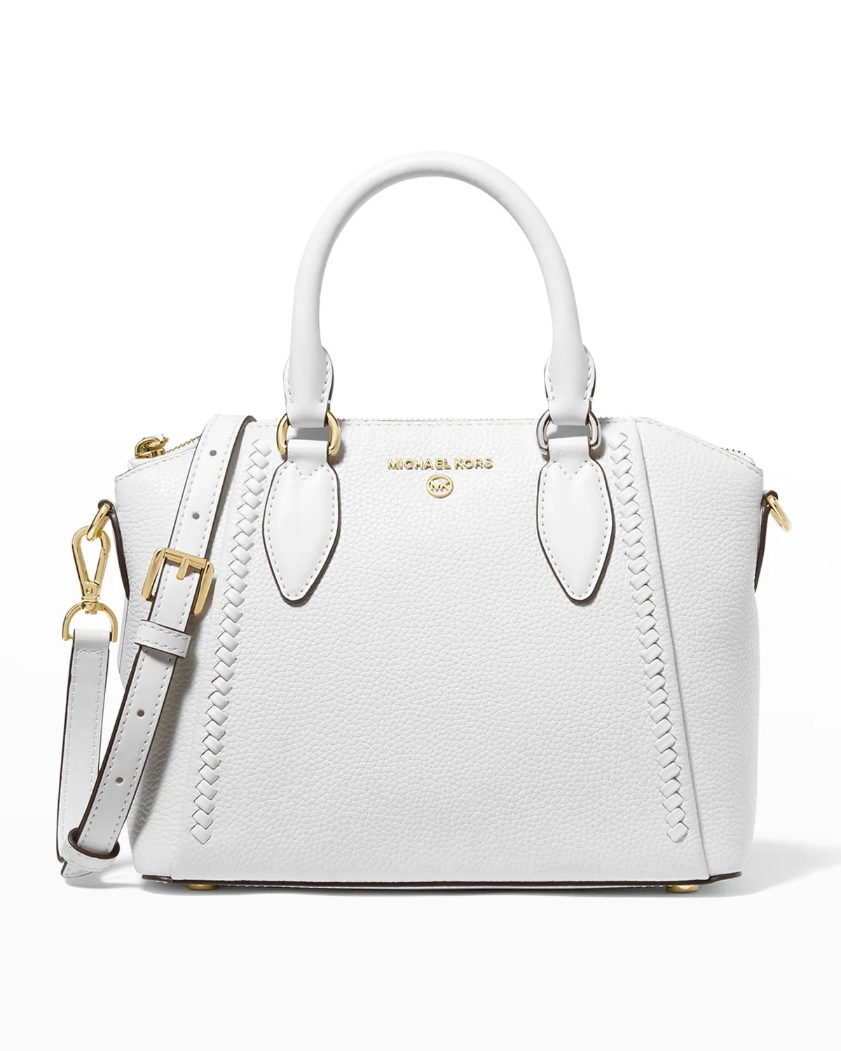 MICHAEL Michael Kors Sienna Medium Leather Messenger Bag Neiman Marcus