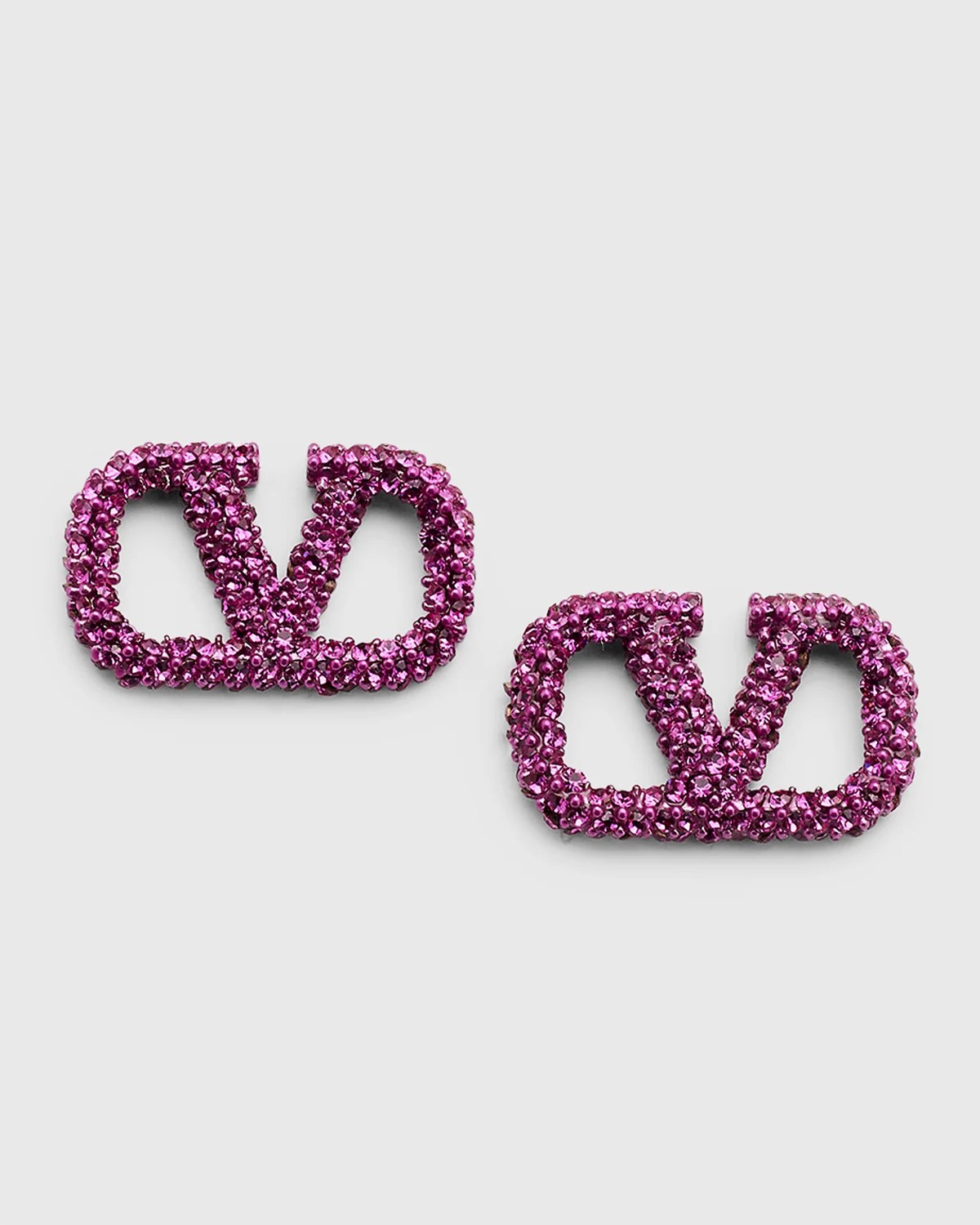 Valentino Garavani Crystal Stud Earrings Neiman Marcus
