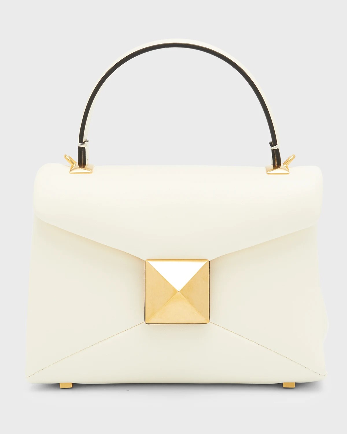 Valentino Garavani One Stud Mini Lambskin TopHandle Bag Neiman Marcus