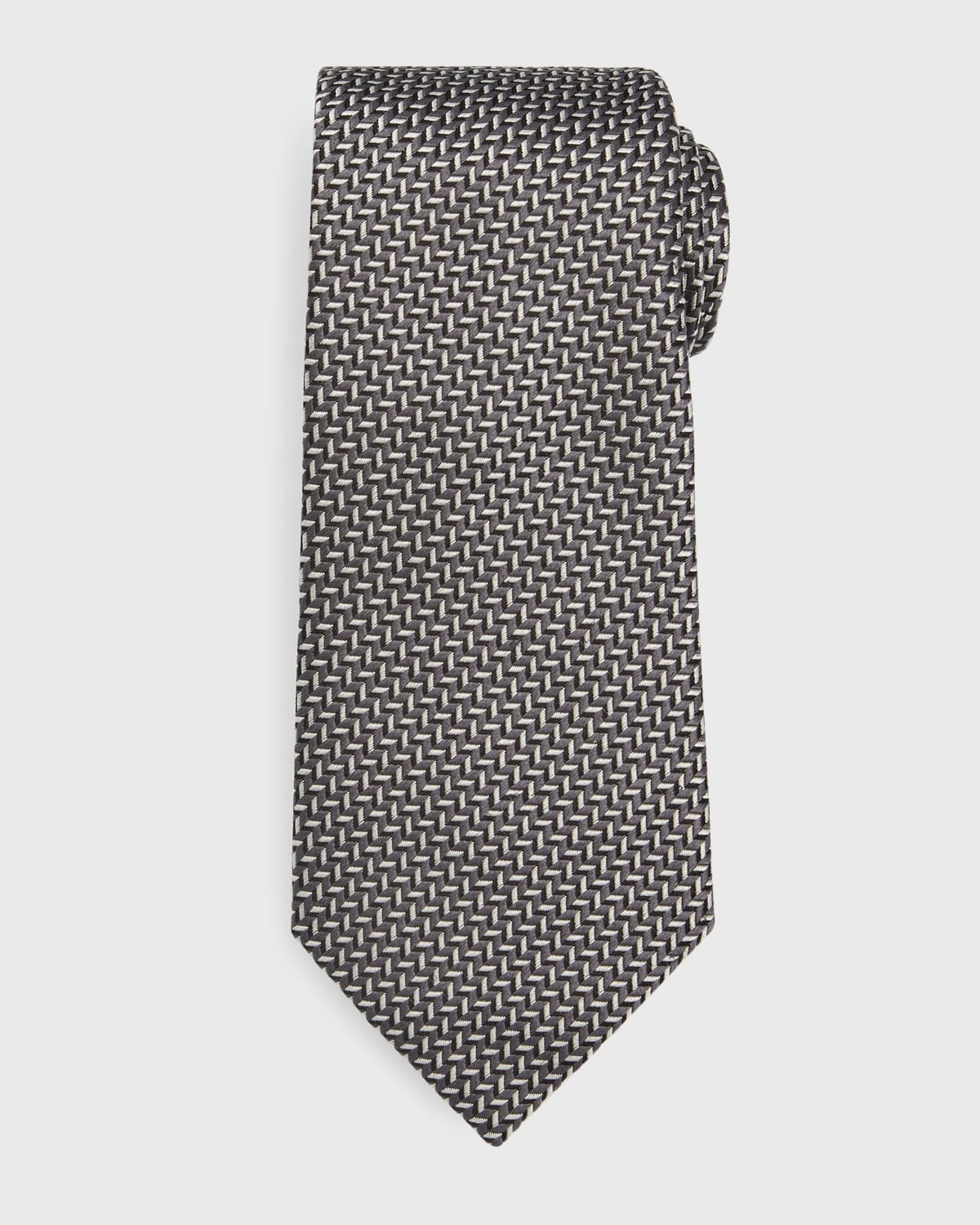 Emporio Armani Men's Jacquard Silk Tie Neiman Marcus