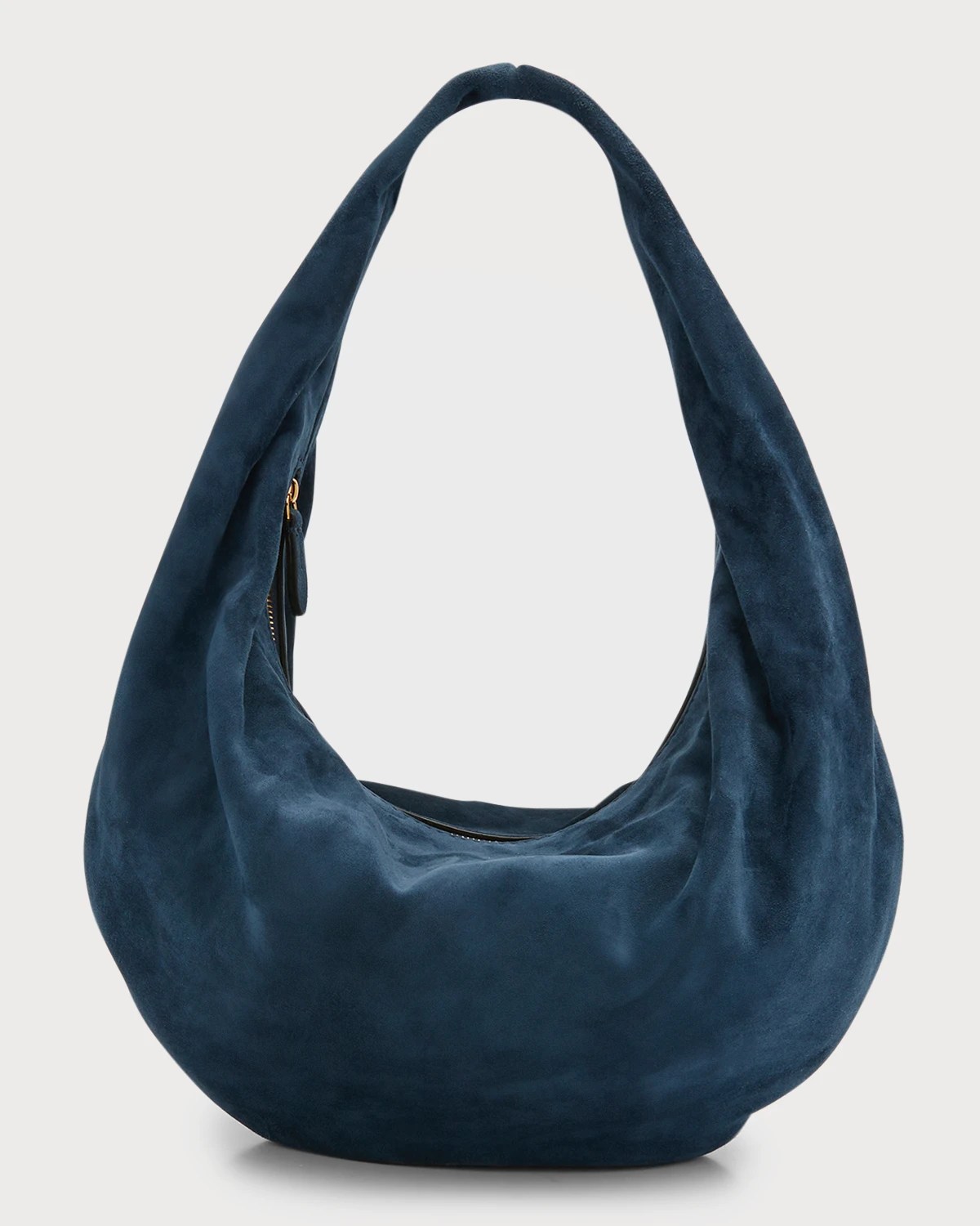 Khaite Olivia Medium Leather Hobo Bag Neiman Marcus