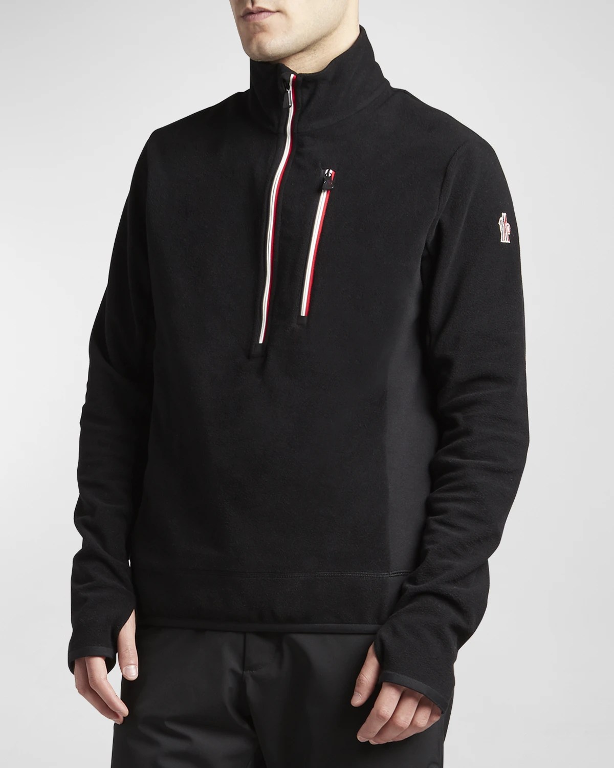 UGG Men's Zeke Fleece QuarterZip Sweater Neiman Marcus