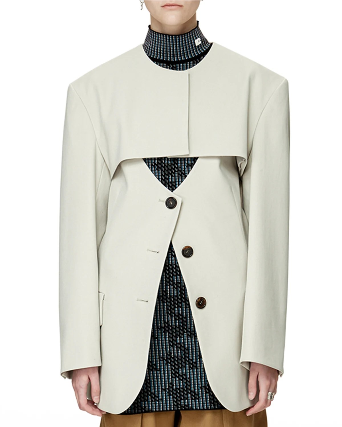 Blue Revival Helen Blazer with Removable Hooded Insert Neiman Marcus