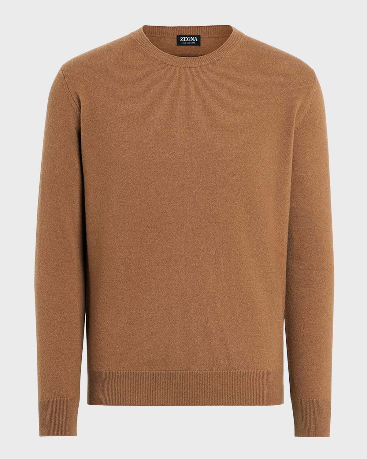 ZEGNA Men's CashmereSilk Crewneck Sweater Neiman Marcus