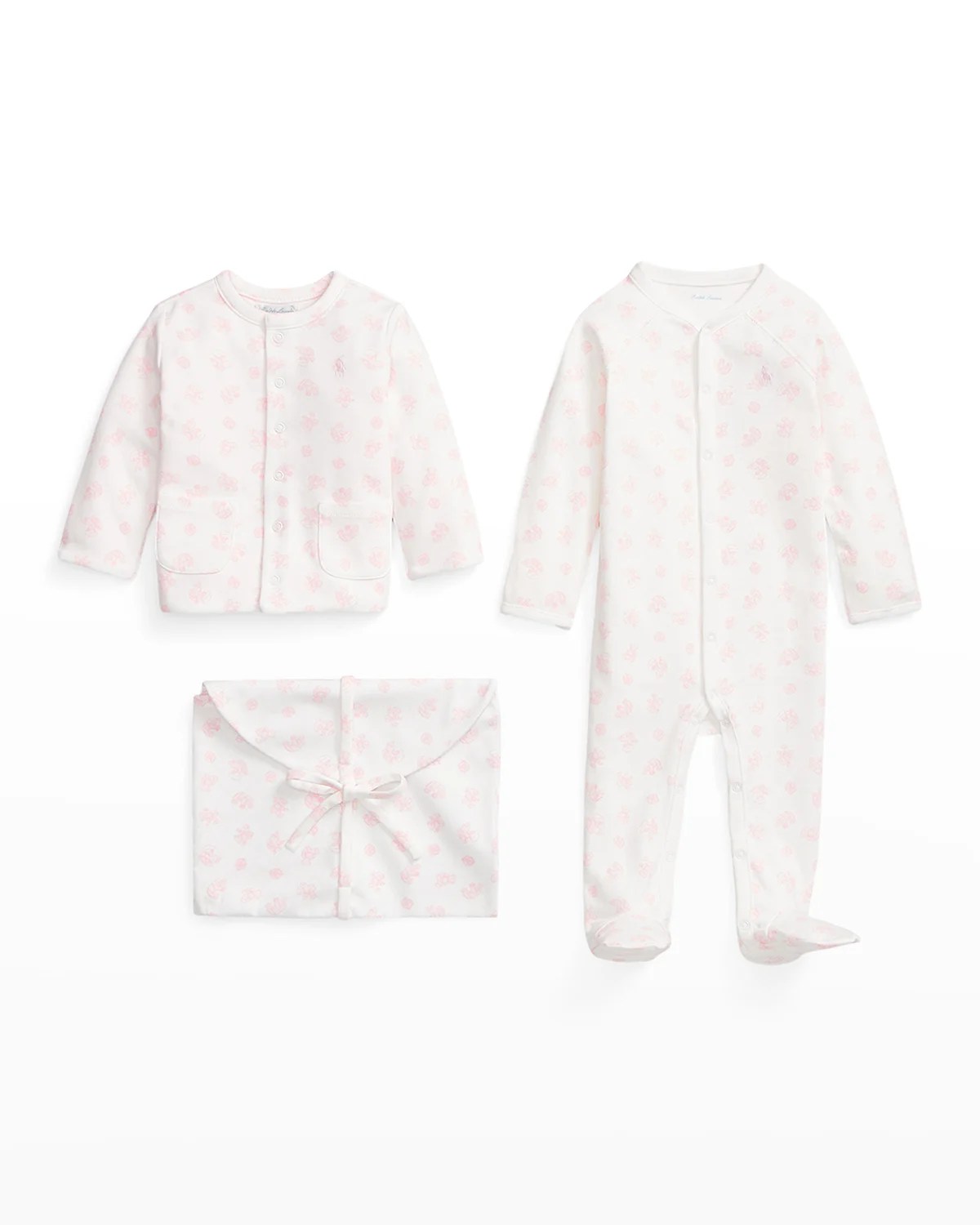 Ralph Lauren Childrenswear Girl's 11Piece Organic Cotton Essential