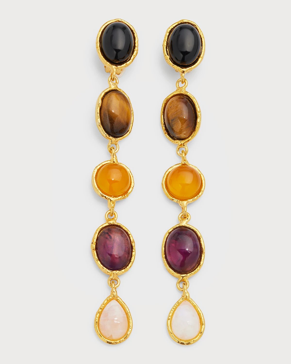 Sylvia Toledano Cascade Clip Earrings Neiman Marcus