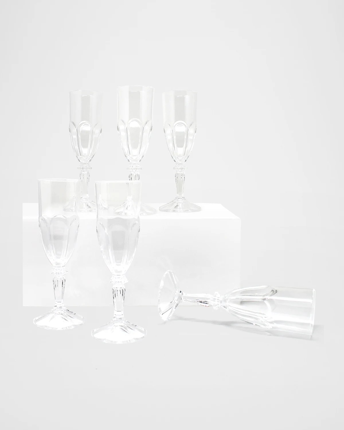 Mikasa Gianna 7 oz. Champagne Flutes, Set of 4 Neiman Marcus