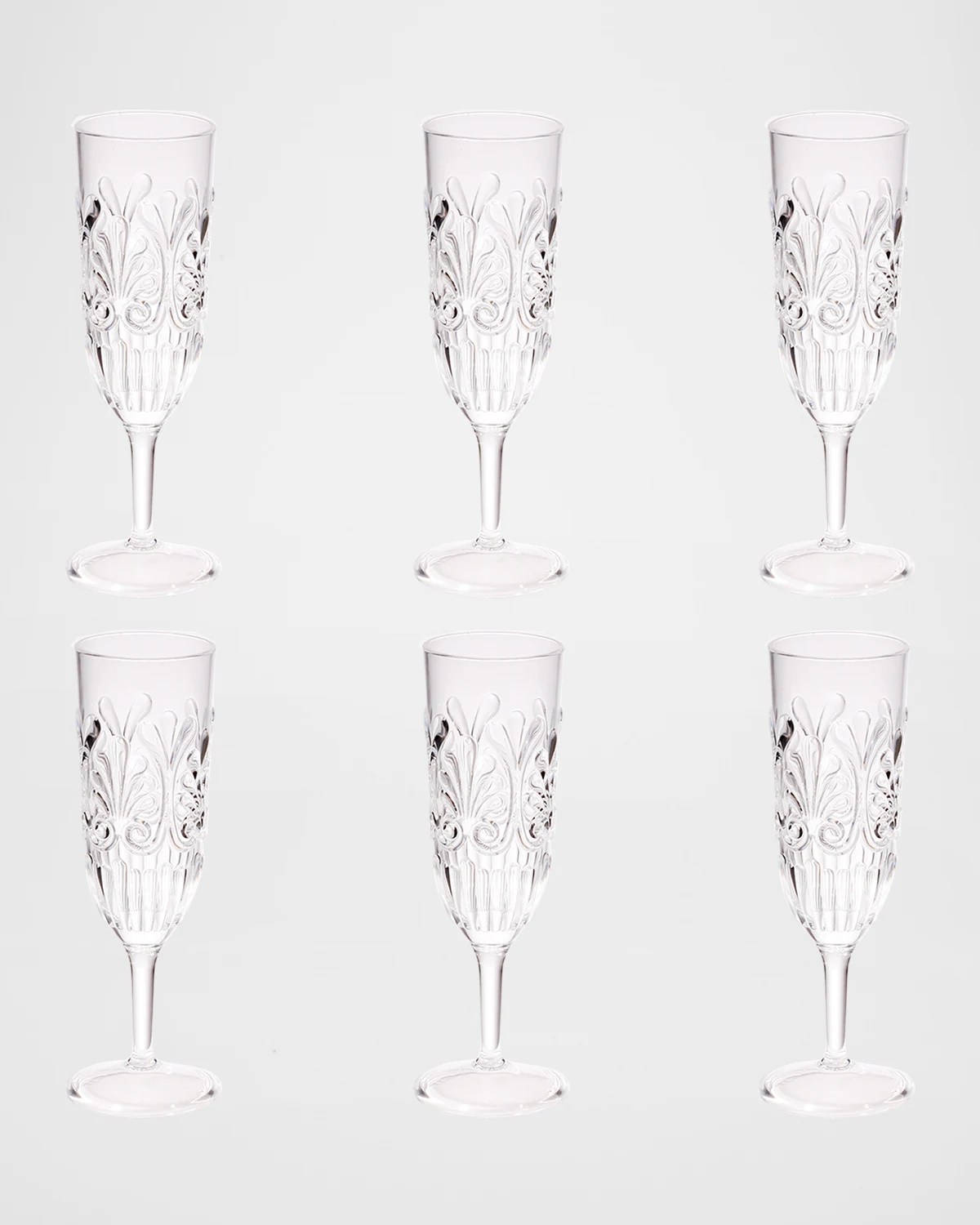 Mikasa Grace 8 oz. Champagne Flutes, Set of 4 Neiman Marcus