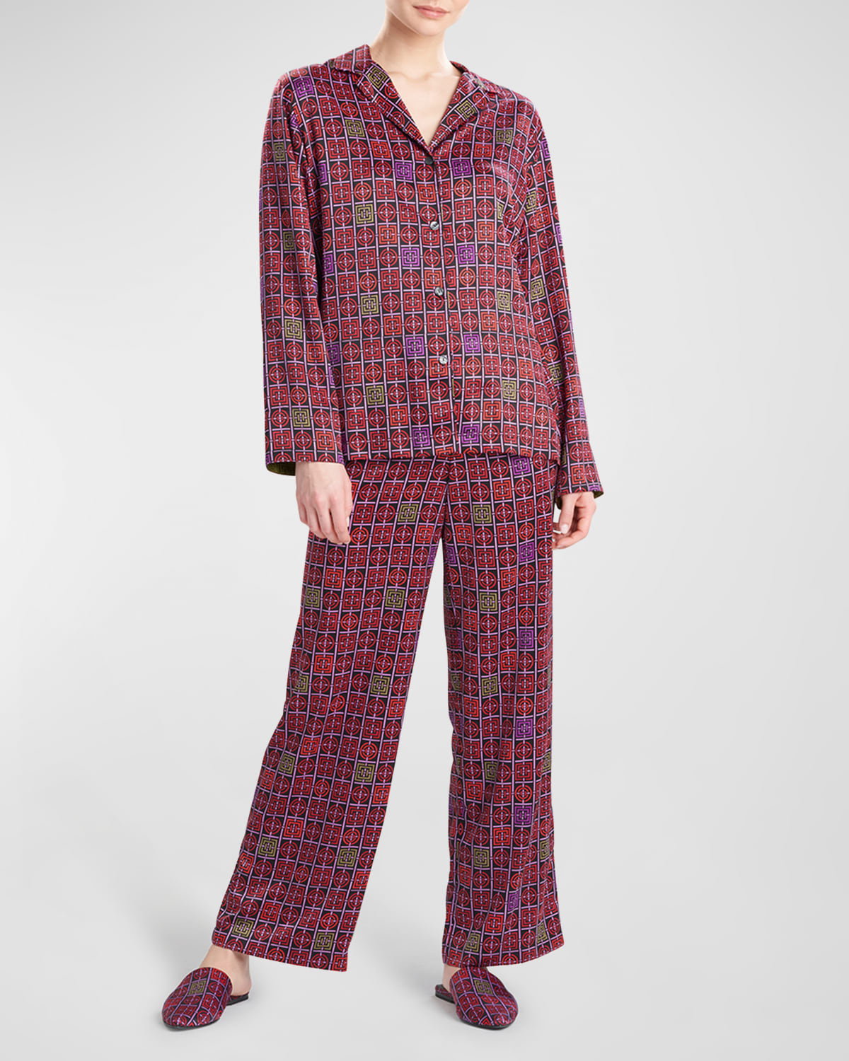 BedHead Pajamas x Peanuts Holiday Snoopy Pajama Set Neiman Marcus