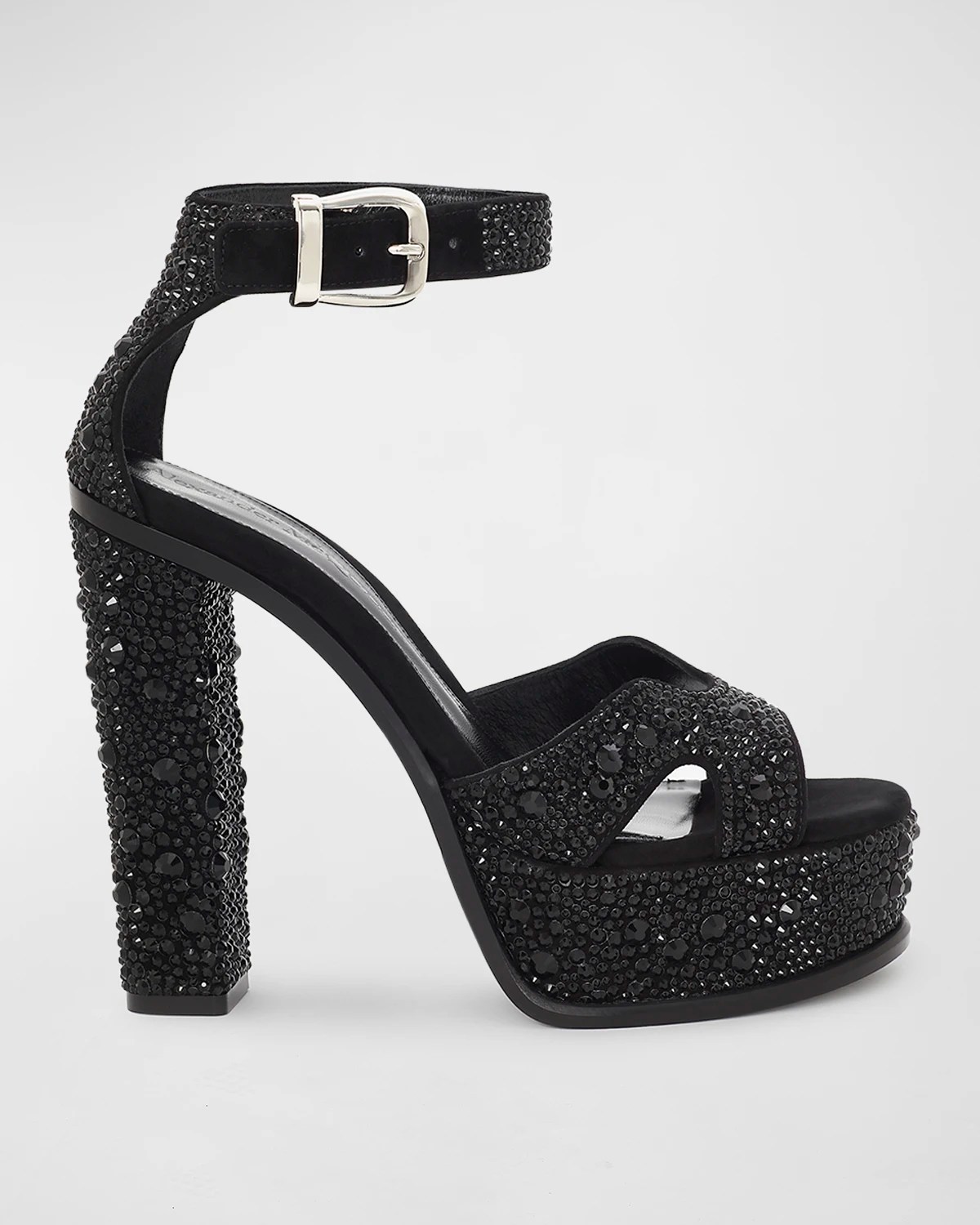 Alexander McQueen Butterfly AnkleStrap Platform Sandals Neiman Marcus