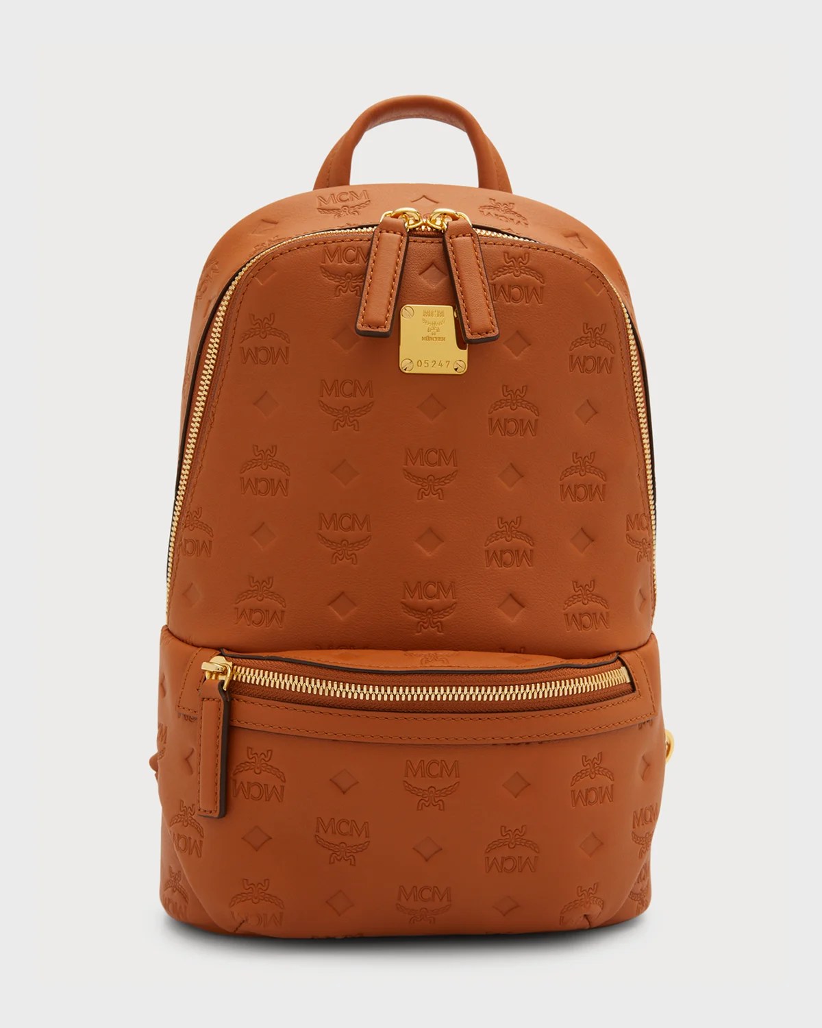 MCM Men's Portuna Heritage Logo Small Crossbody Bag Neiman Marcus