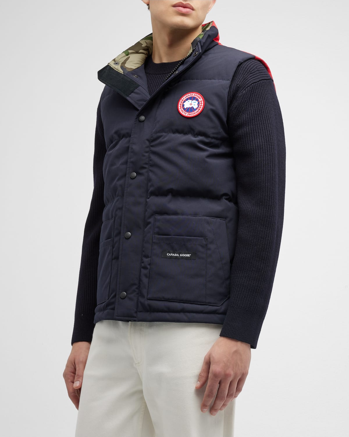 Canada Goose Men's Carson Quilted Down Parka Neiman Marcus