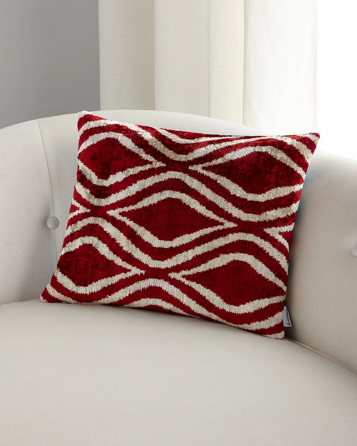 TL at Home SilkBlend Velvet Decorative Pillow, 15" x 36" Neiman Marcus