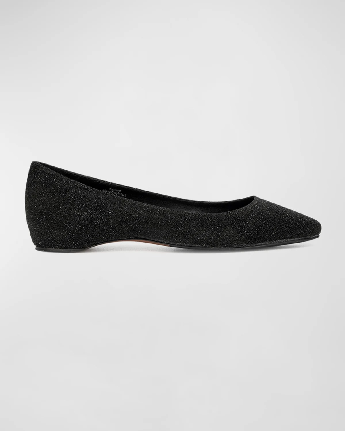 Aquatalia Jelena Suede Buckle Ballerina Flats Neiman Marcus