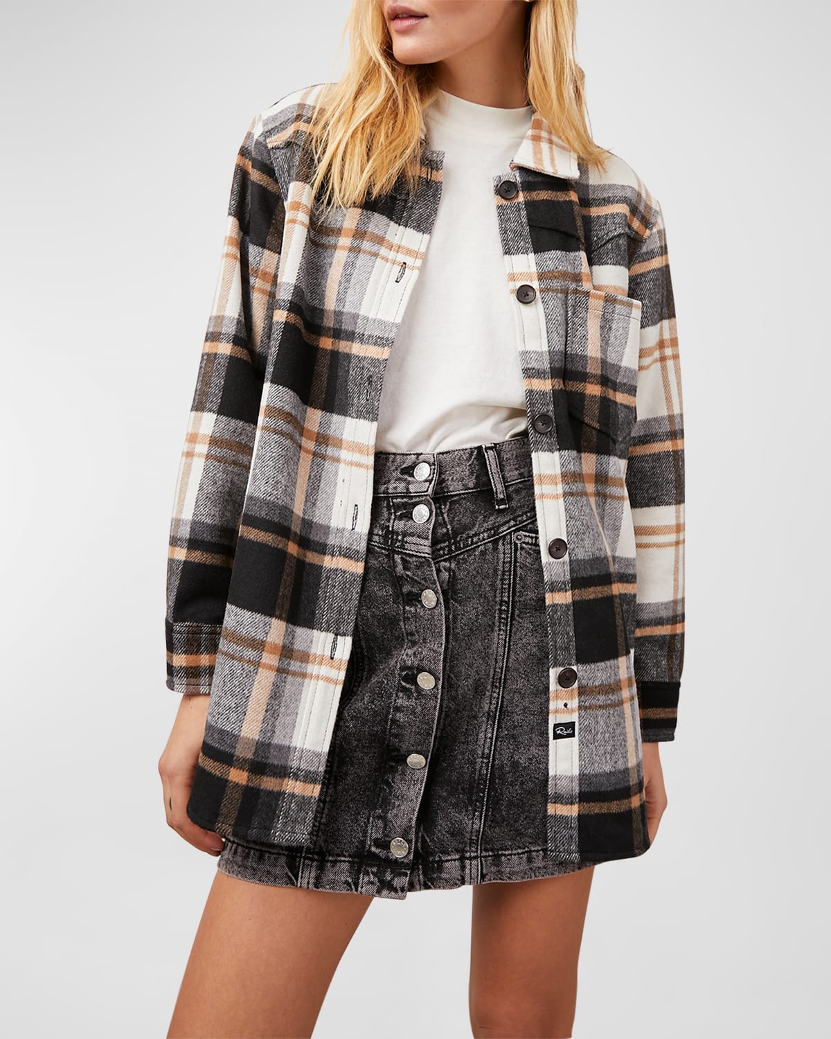 Rails Tripp Plaid Shirt Jacket Neiman Marcus