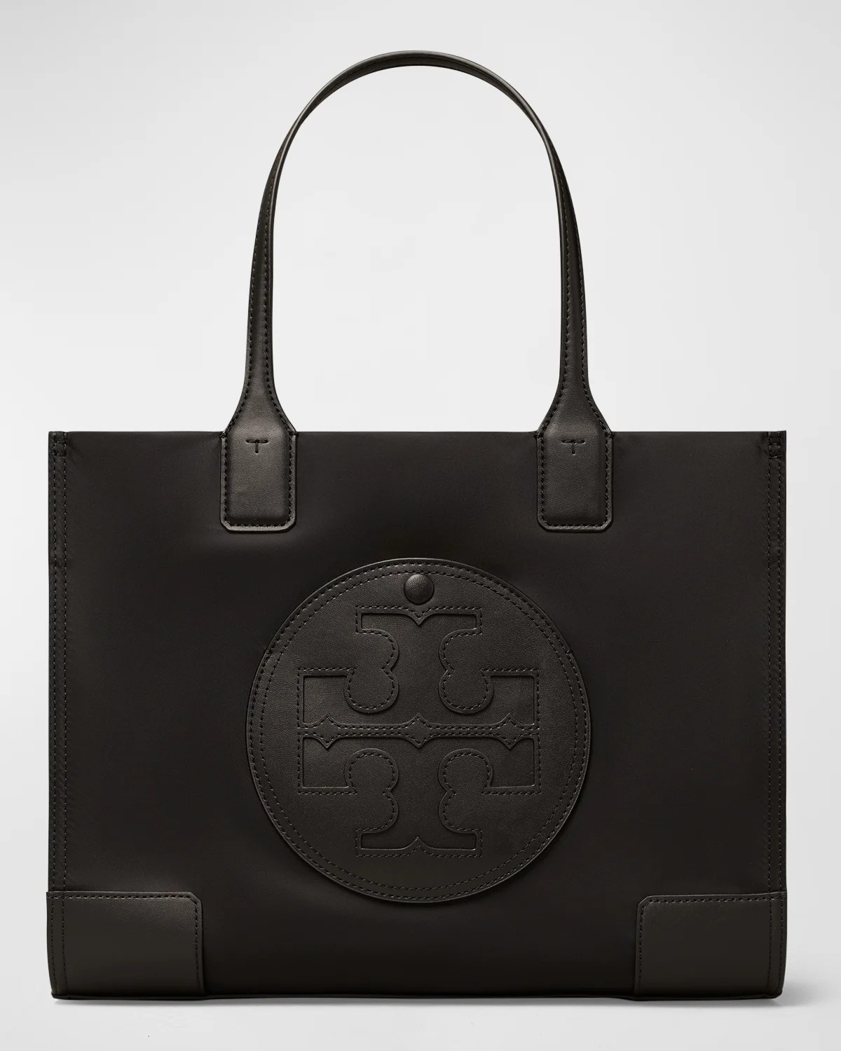 Tory Burch Ella Mini Patent Recycled Nylon Tote Bag Neiman Marcus