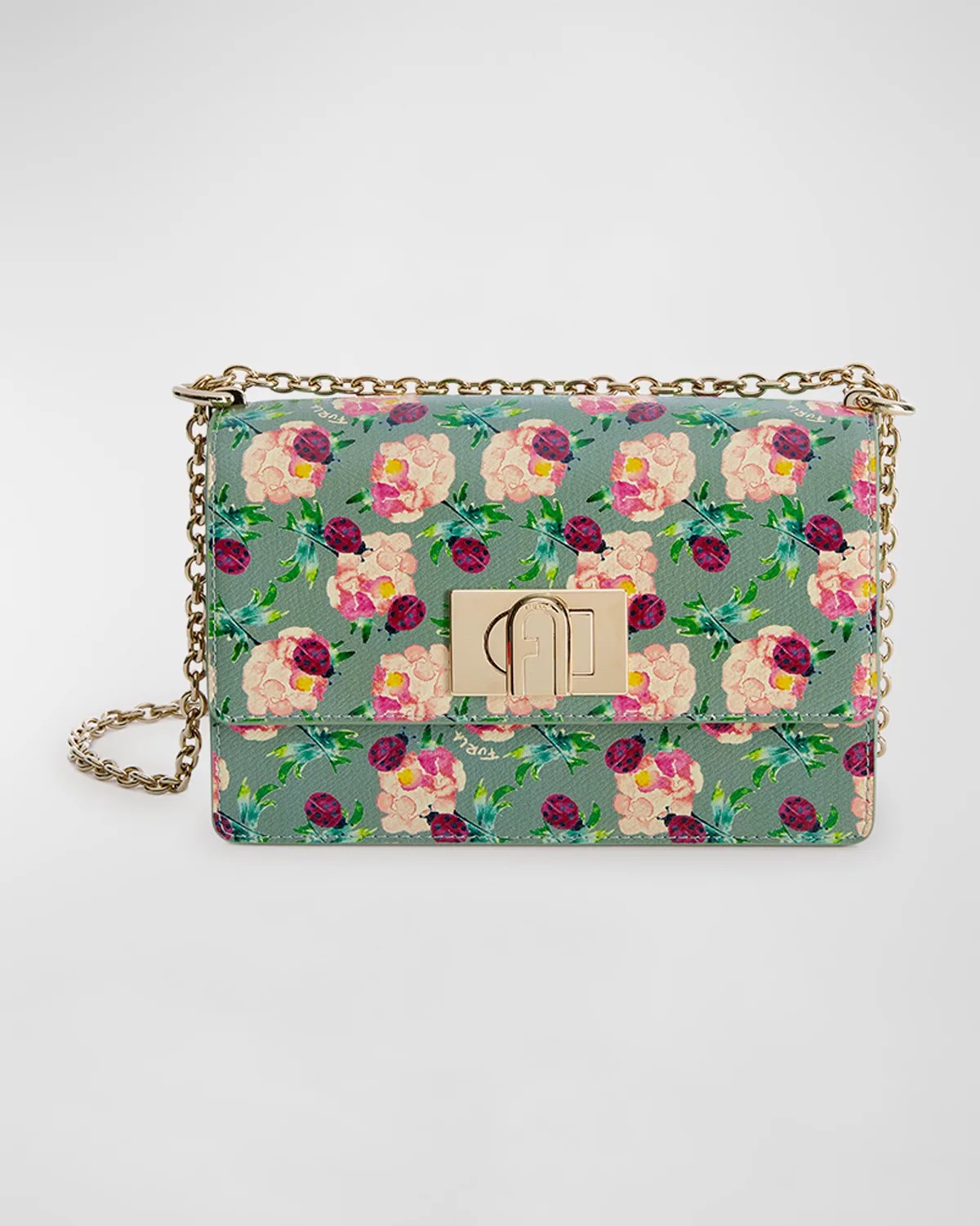 Furla 1927 Mini Vertical Clear Crossbody Bag Neiman Marcus