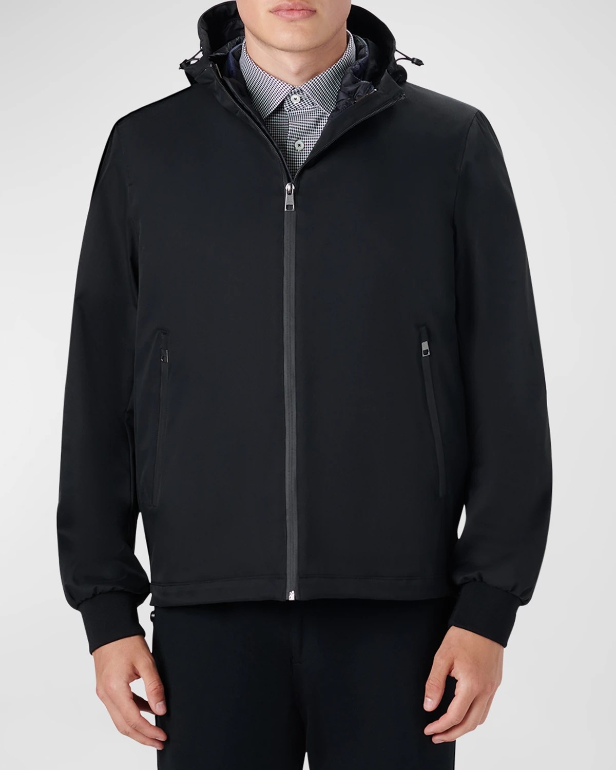 Bugatchi Men's WaterRepellent Bomber Jacket Neiman Marcus