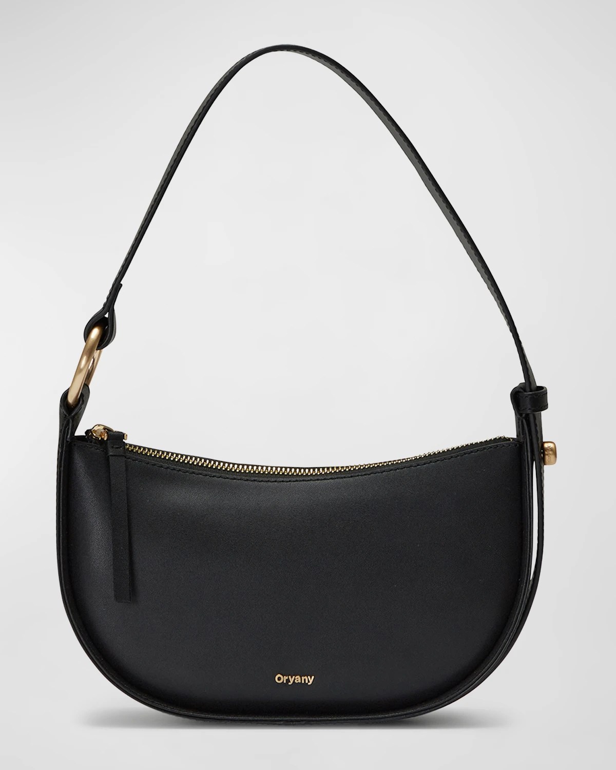 Mansur Gavriel Frame Zip Leather Shoulder Bag Neiman Marcus