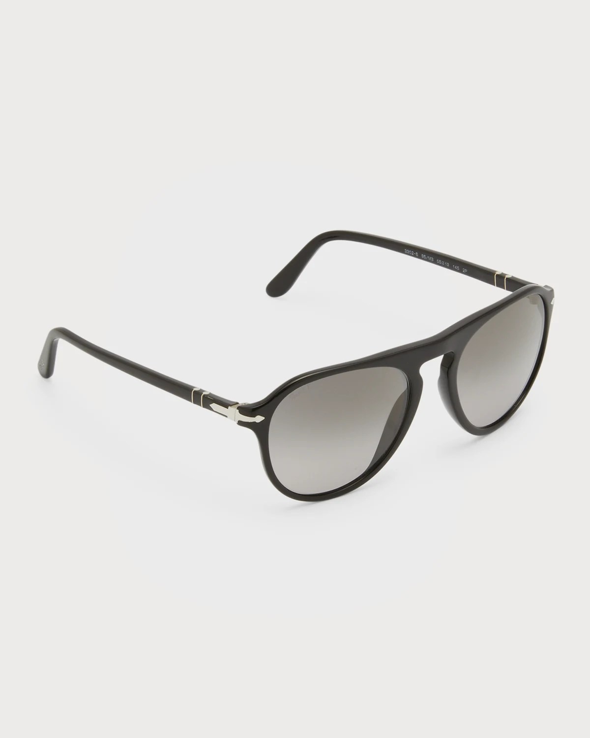 Persol Men's Keyhole Bridge Round Sunglasses Neiman Marcus
