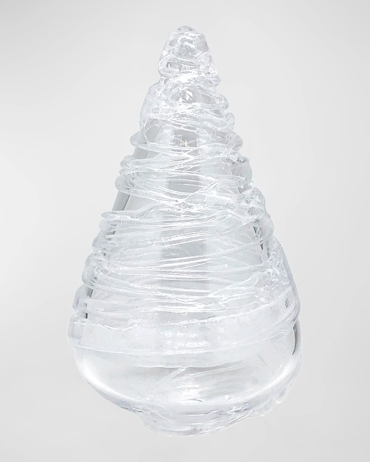 Mariposa Small Swirl Glass Christmas Tabletop Tree Neiman Marcus