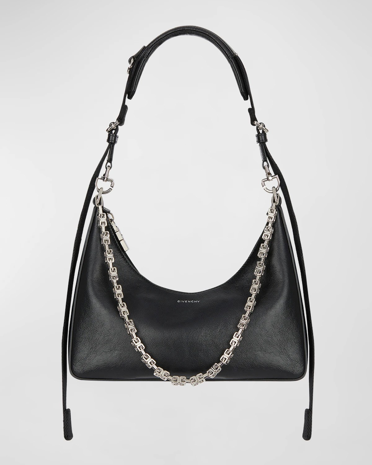 Givenchy Small Moon Cutout Monogram Hobo Bag Neiman Marcus