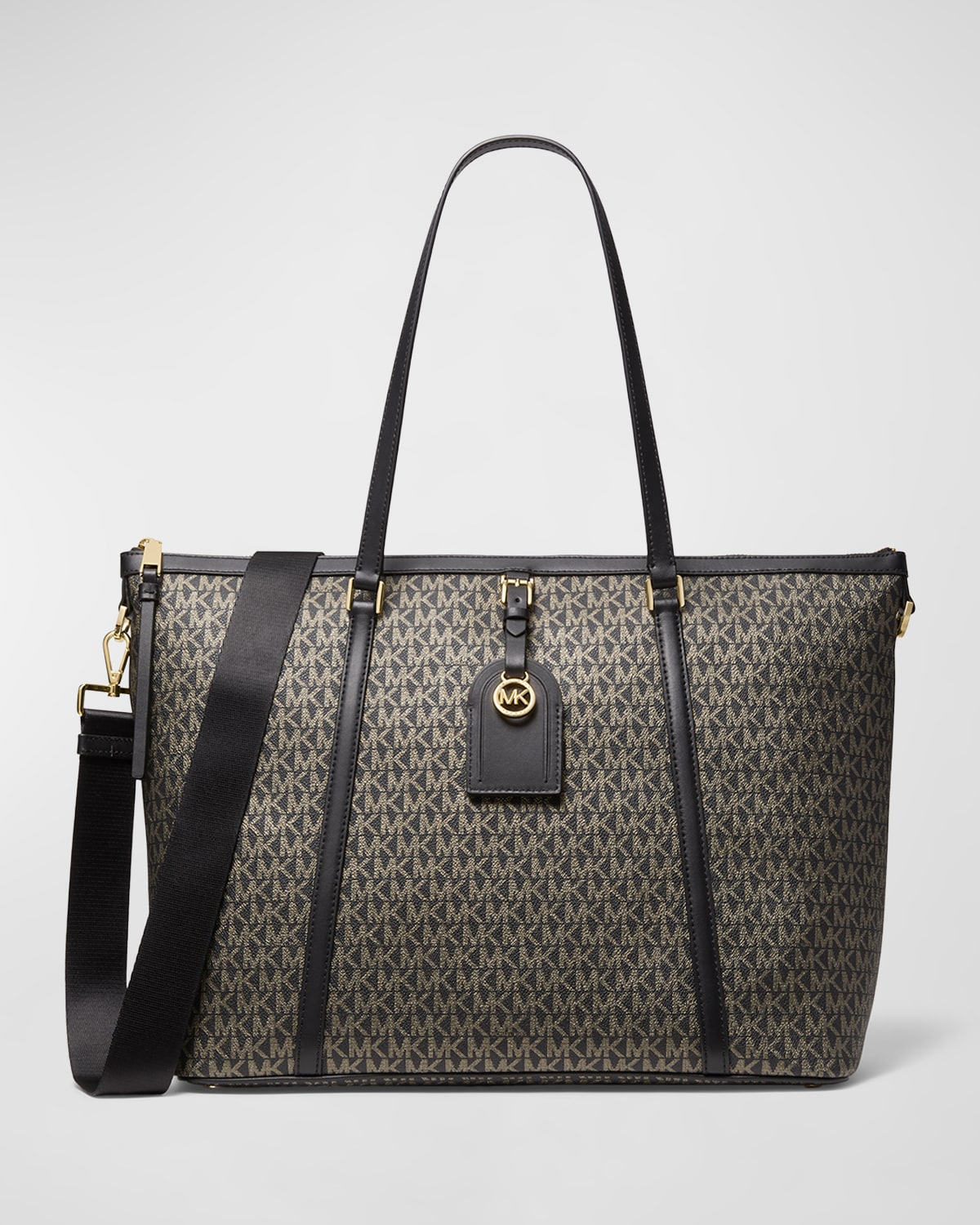 MICHAEL Michael Kors Talia Large Grab Metallic Tote Bag Neiman Marcus