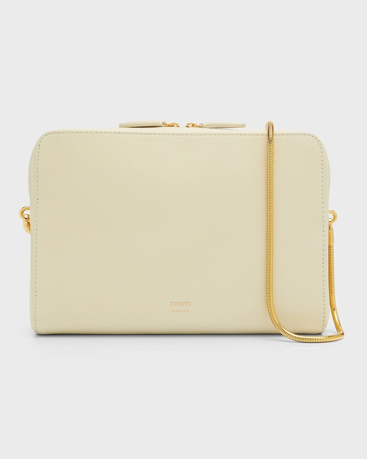 Khaite Maeve Small Zip Leather Crossbody Bag Neiman Marcus