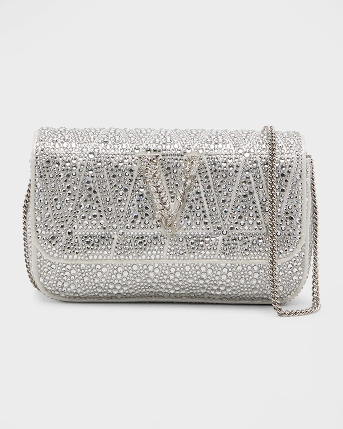 Versace Virtus Mini Flap Chain Crossbody Bag Neiman Marcus
