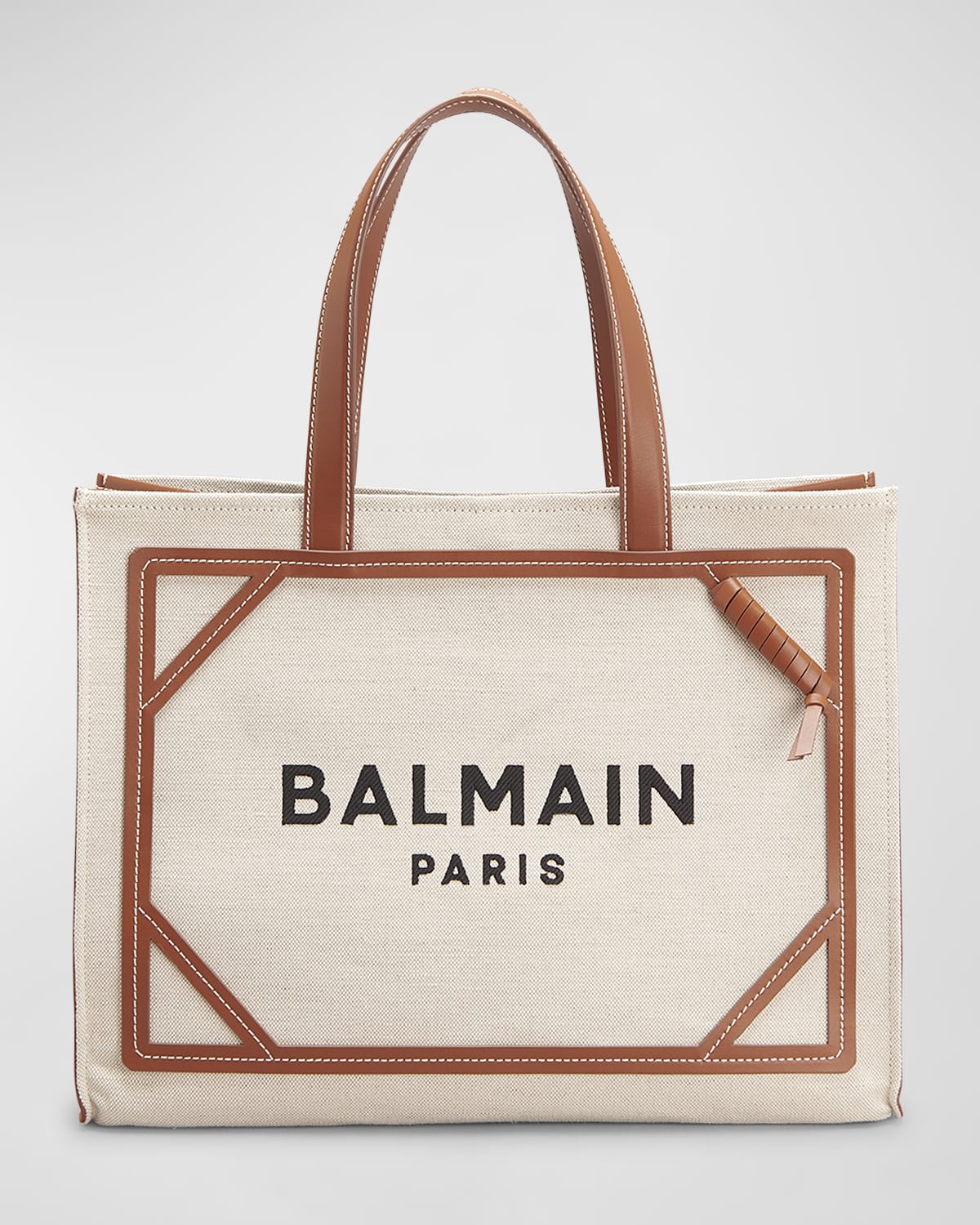 Balmain B Army Small Shopper Tote Bag Neiman Marcus