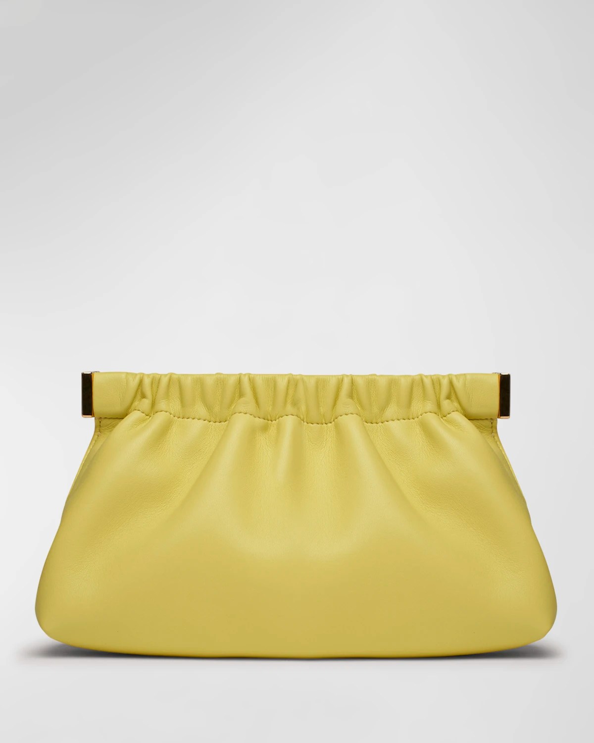 Nanushka The Bar Micro FauxLeather Clutch Bag Neiman Marcus