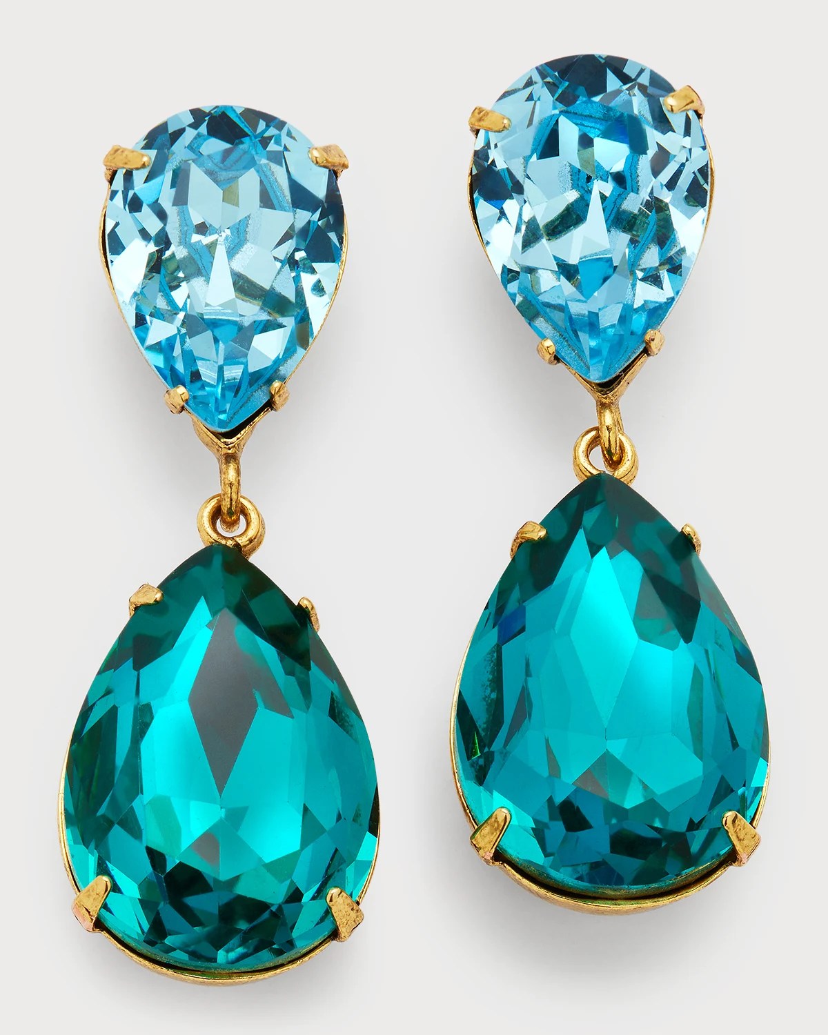 Jennifer Behr Nerissa ClipOn Drop Earrings Neiman Marcus