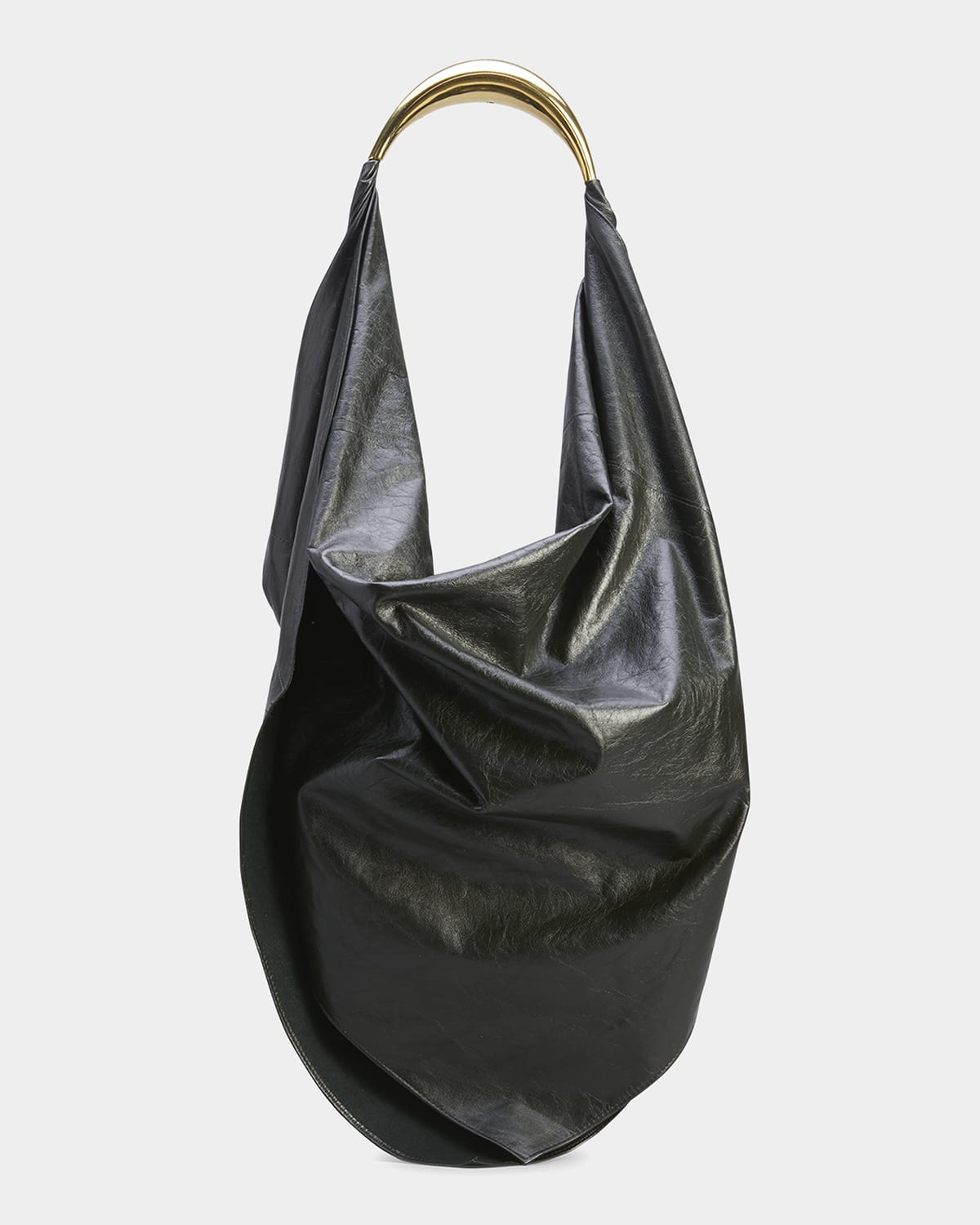 Bottega The Foulard Intrecciato Leather Shoulder Bag Neiman Marcus