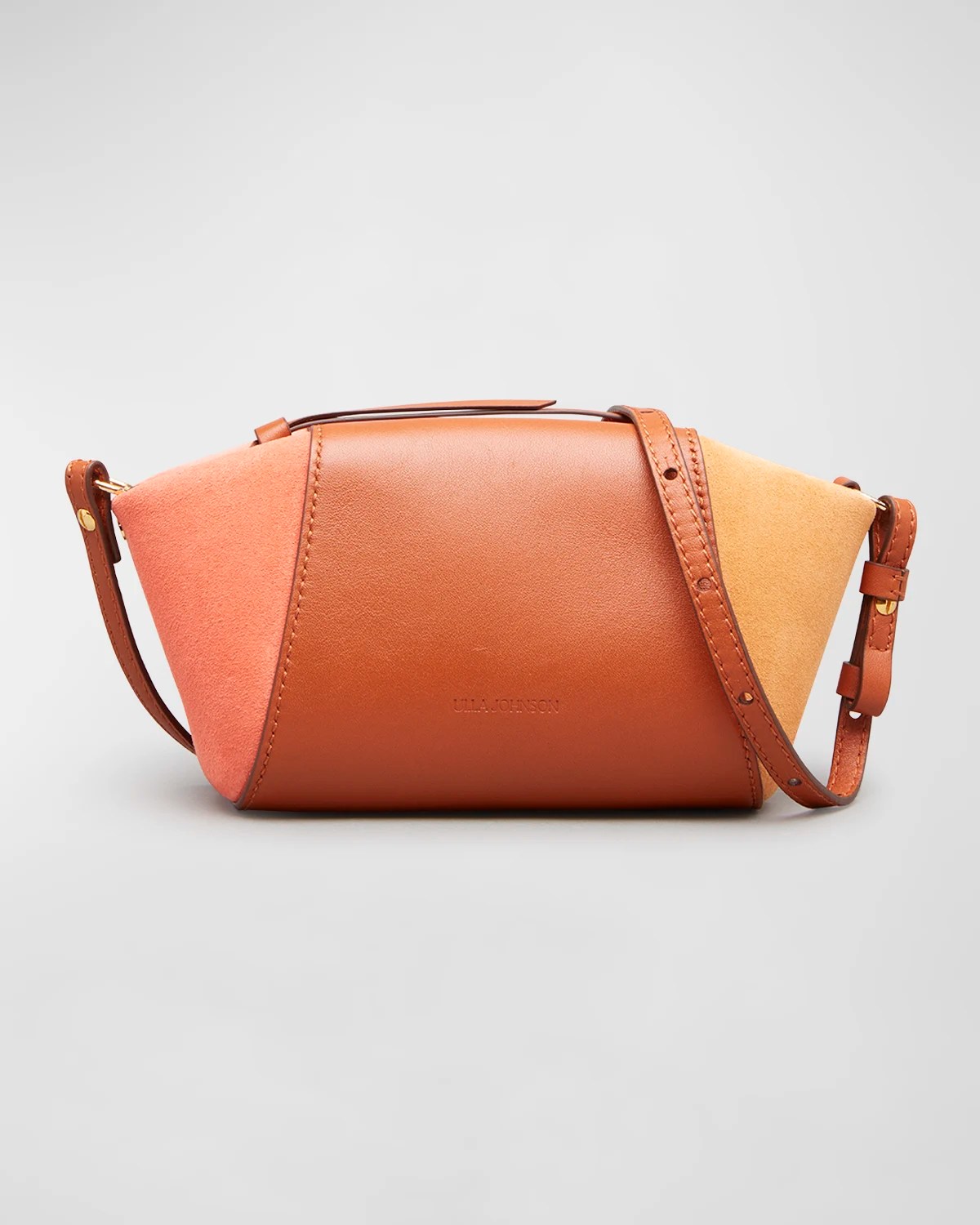 Ulla Johnson Imogen Small Convertible Metallic Crossbody Bag Neiman