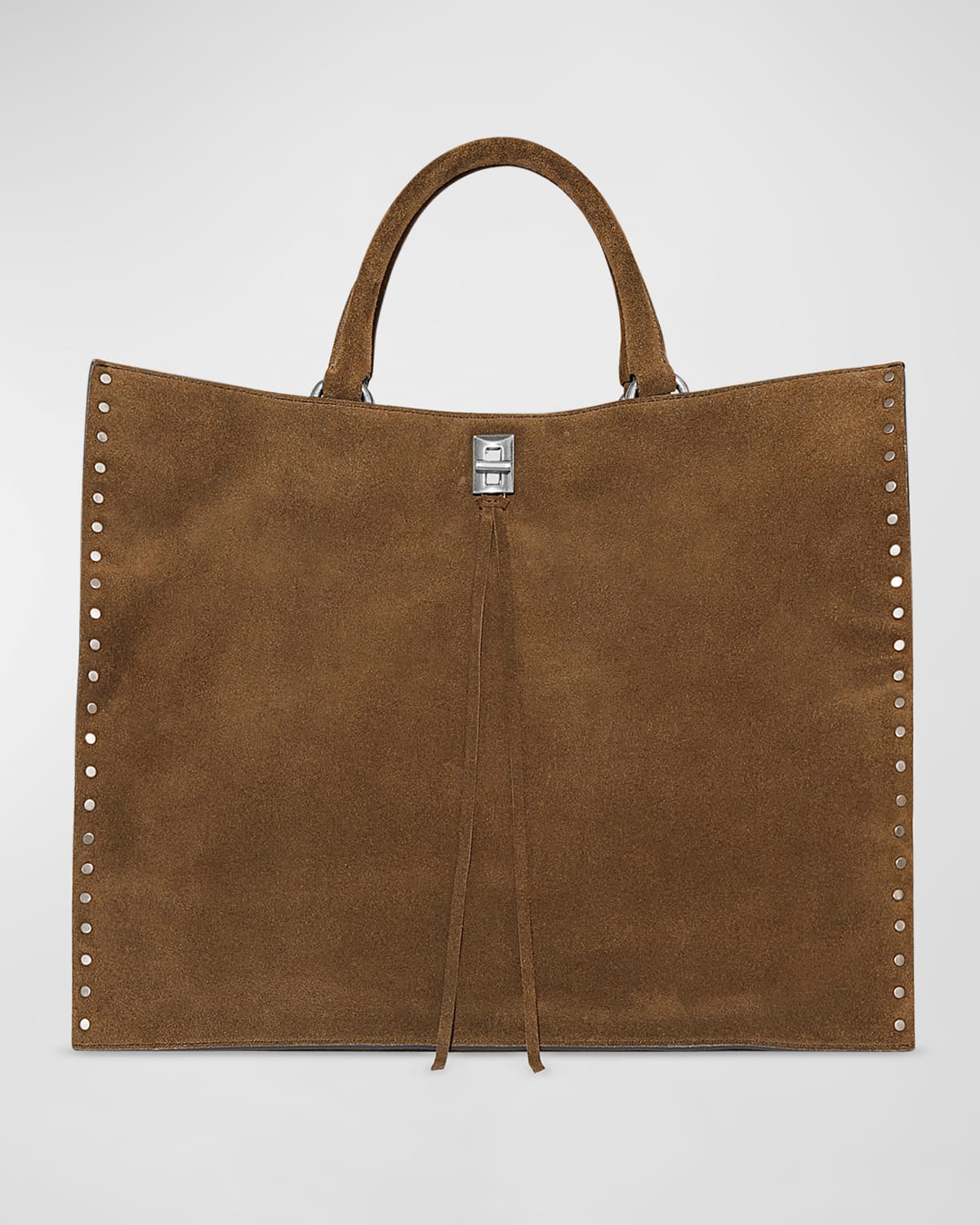 Rebecca Minkoff Darren Zip Suede Shoulder Bag Neiman Marcus