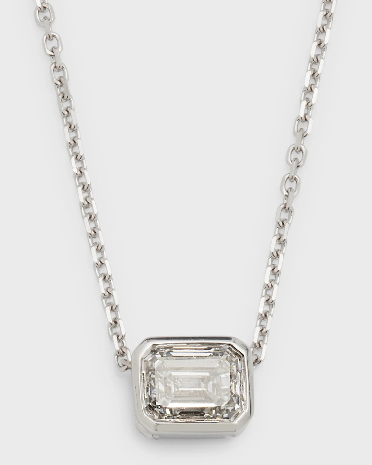 Neiman Marcus Lab Grown Diamonds Lab Grown Diamond 18K White Gold East