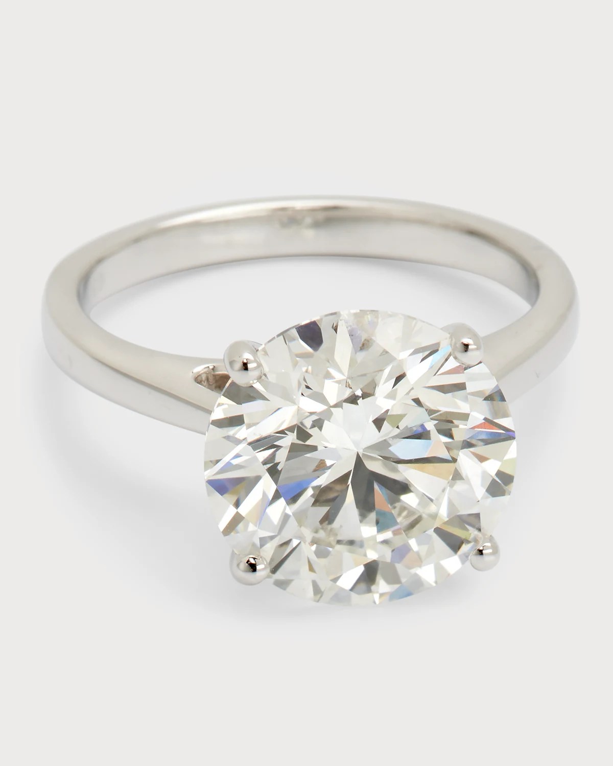 Neiman Marcus Lab Grown Diamonds Platinum Round LabGrown Diamond Ring