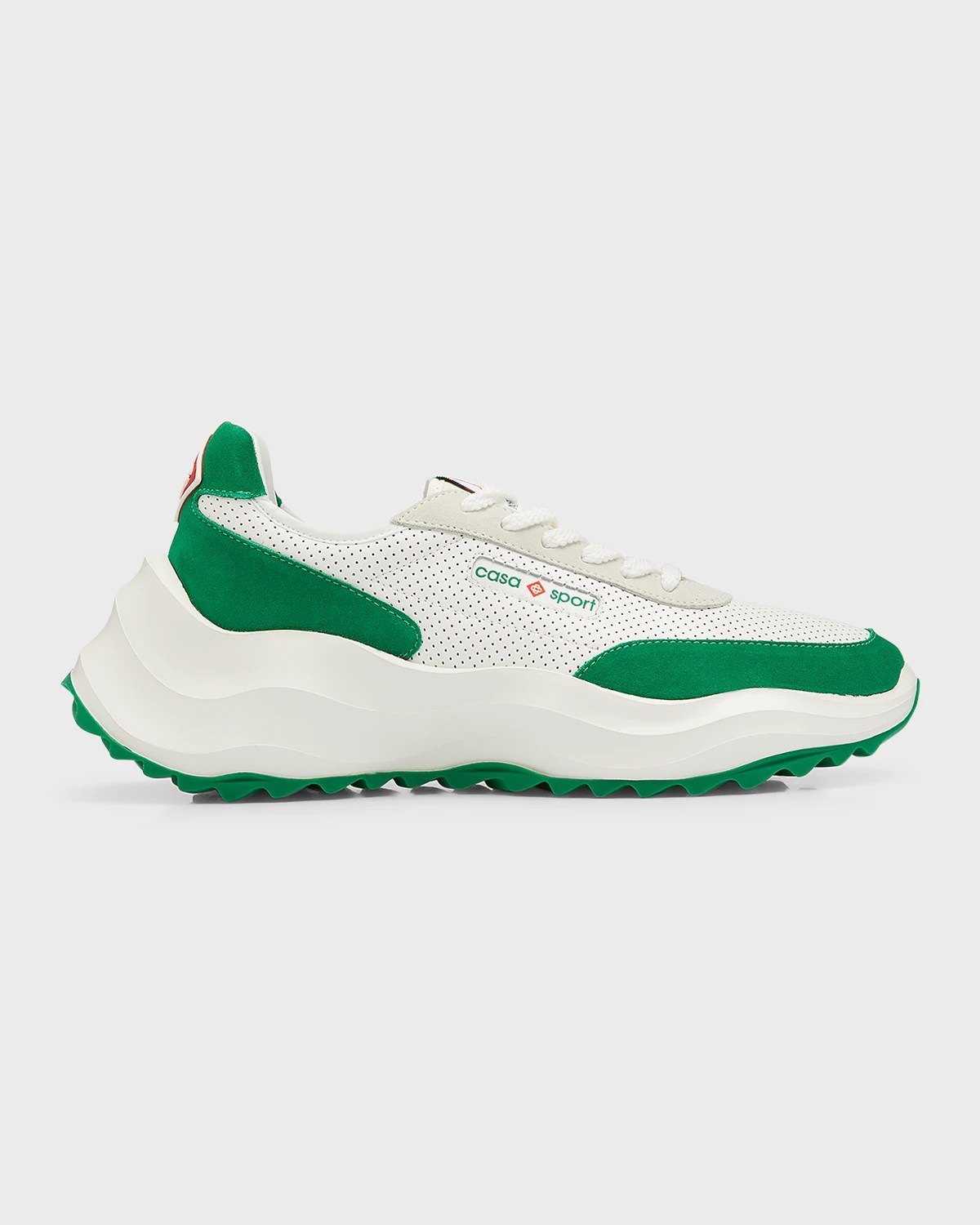 CASABLANCA Men's Atlantis Perforated Leather Fashion Sneakers Neiman