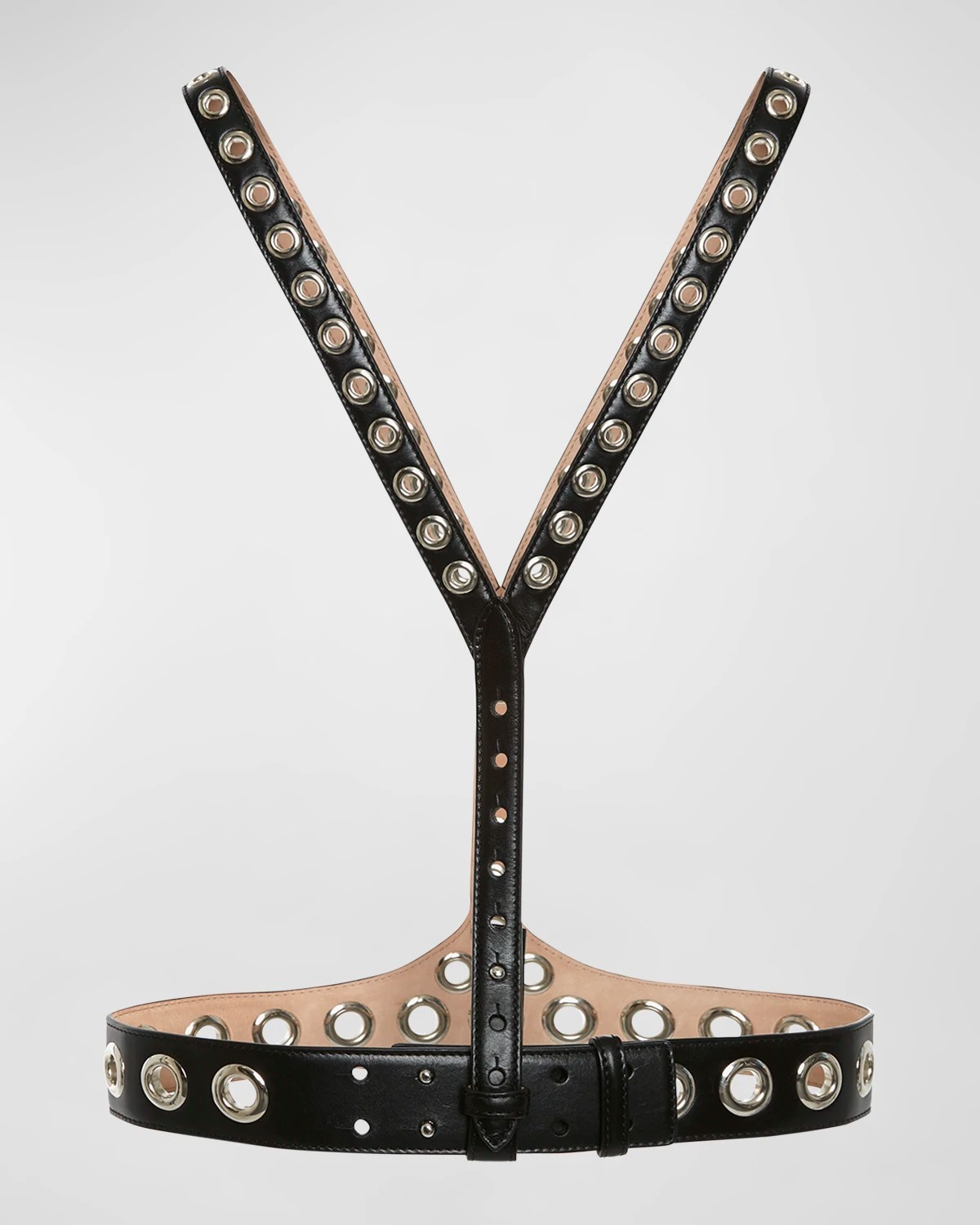 Alexander McQueen The V Harness Belt Neiman Marcus
