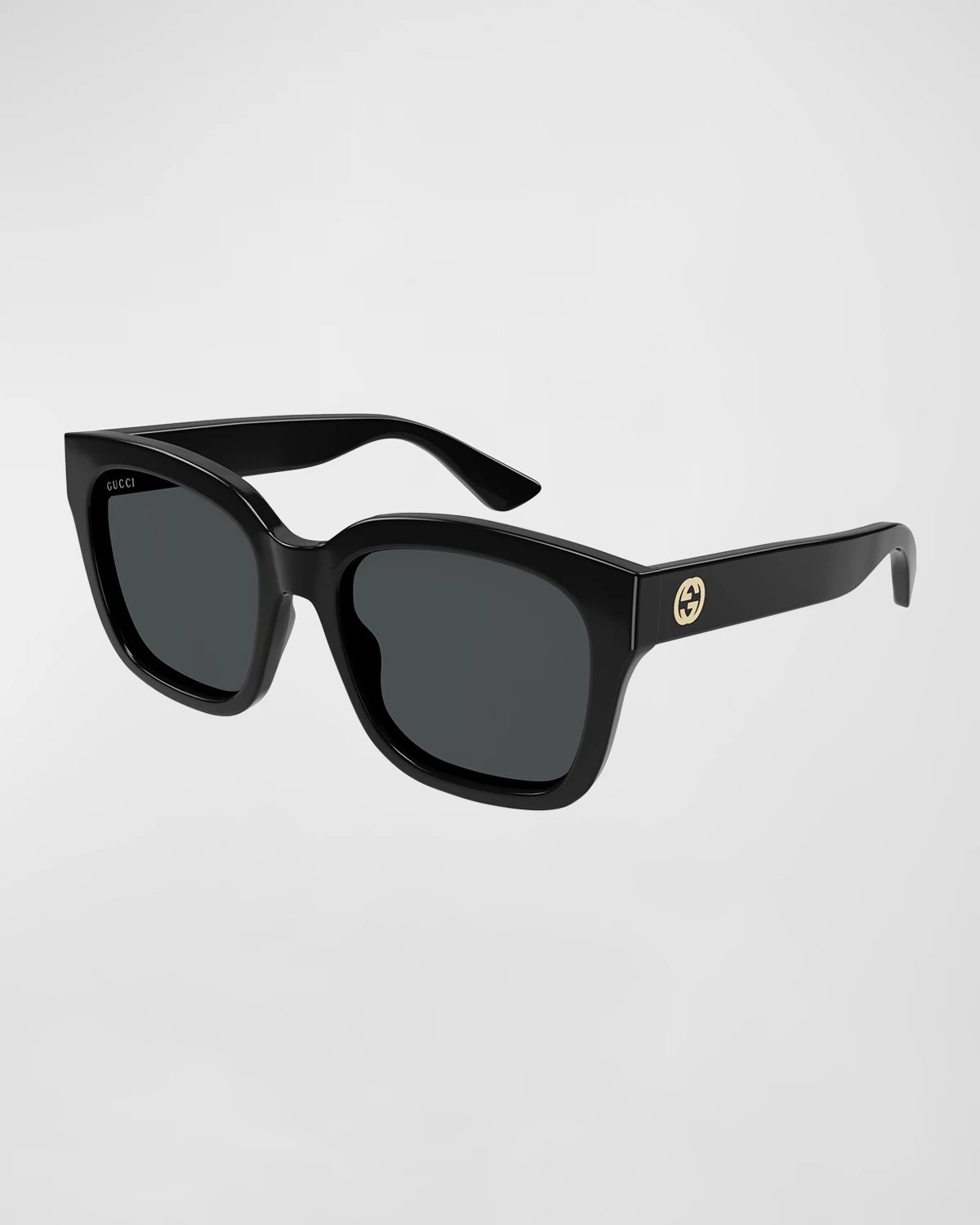 Gucci Interlocking Logo Acetate CatEye Sunglasses Neiman Marcus
