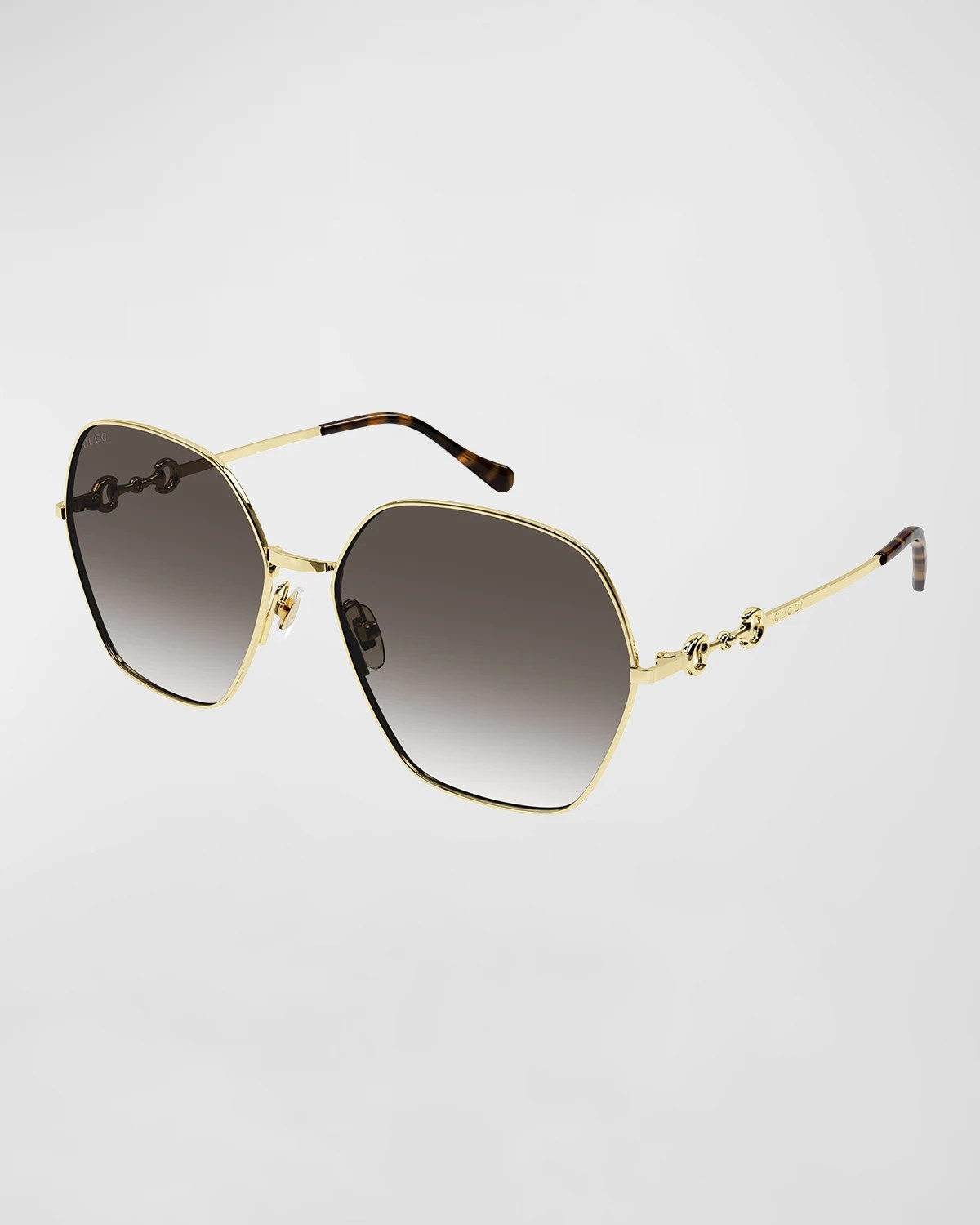 BVLGARI Logo Metal Butterfly Sunglasses Neiman Marcus