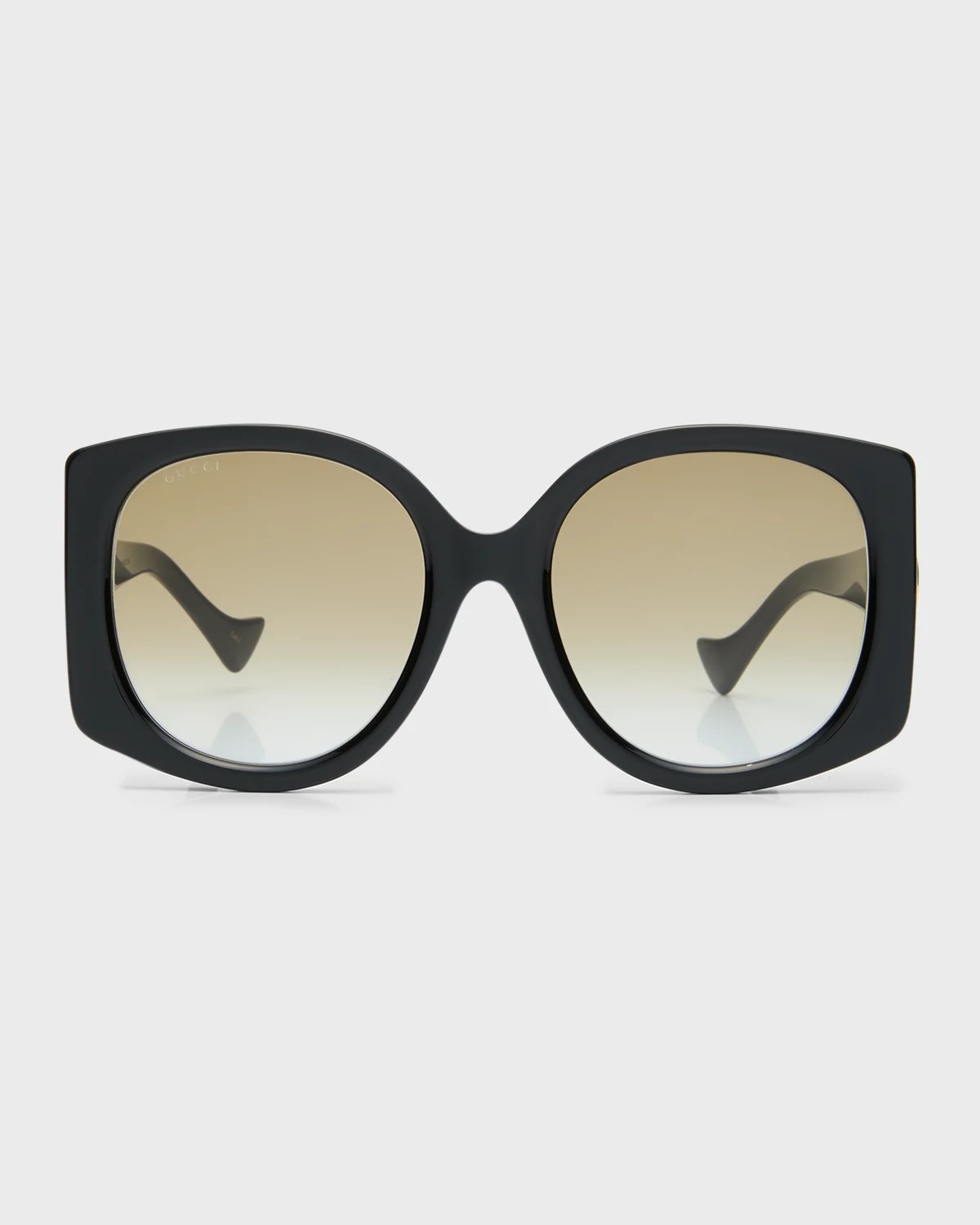 Gucci CutOut GG Acetate Butterfly Sunglasses Neiman Marcus