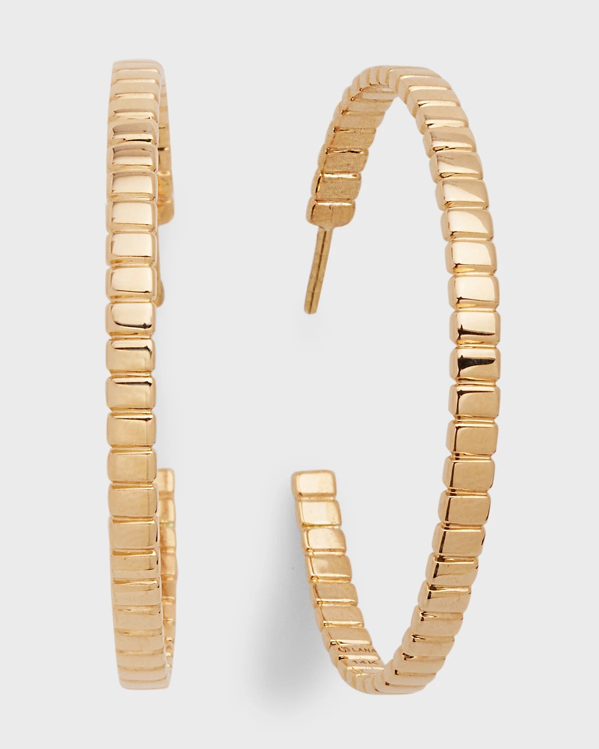 LANA 14K Gold Disco Hoop Earrings Neiman Marcus