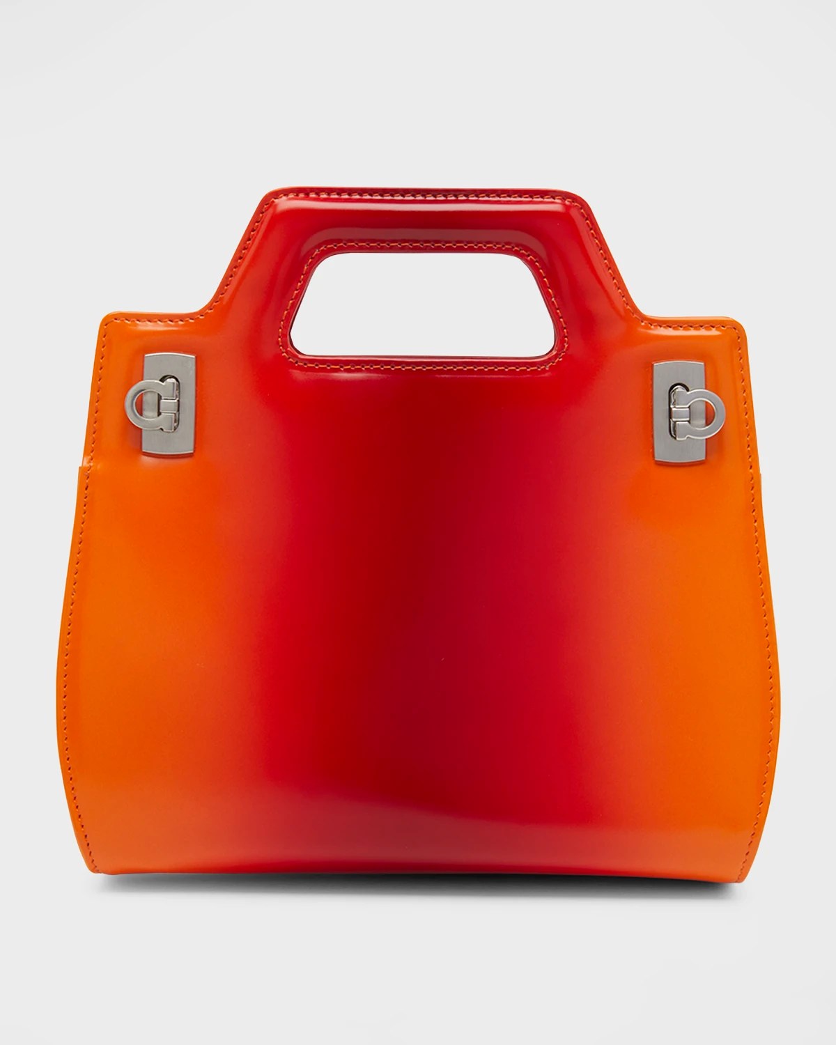 Ferragamo Iconic Gancini TopHandle Bag Neiman Marcus