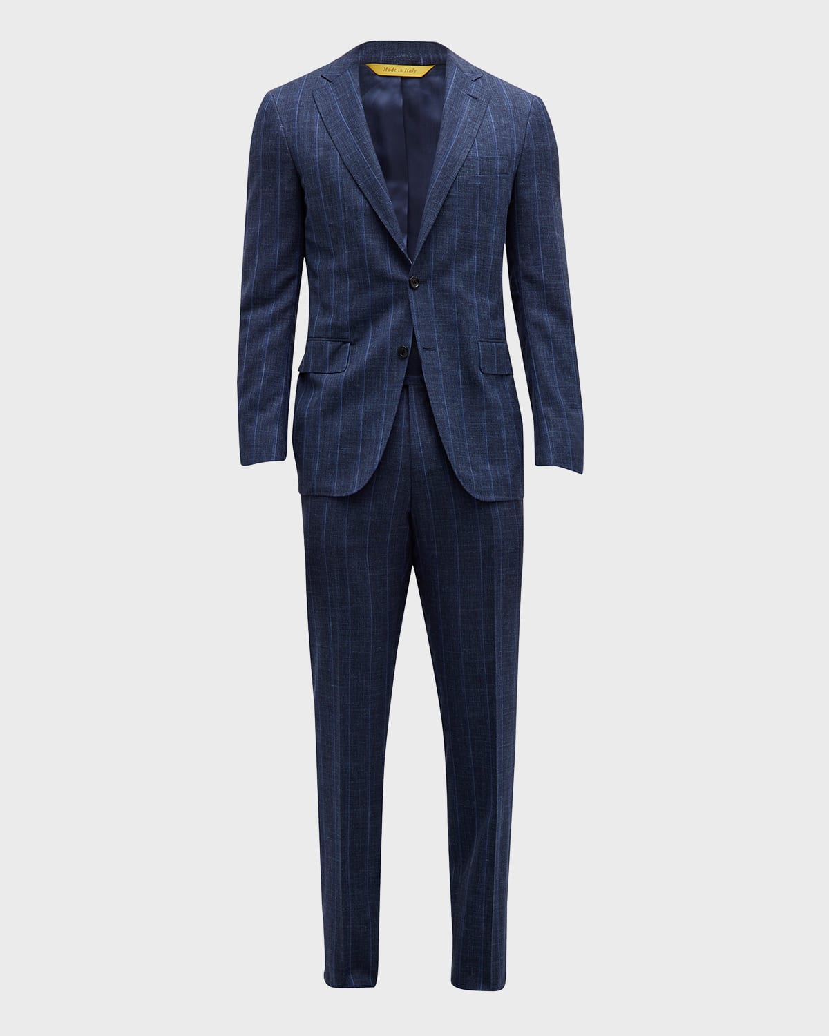 Canali Men's Solid Wool Suit Neiman Marcus