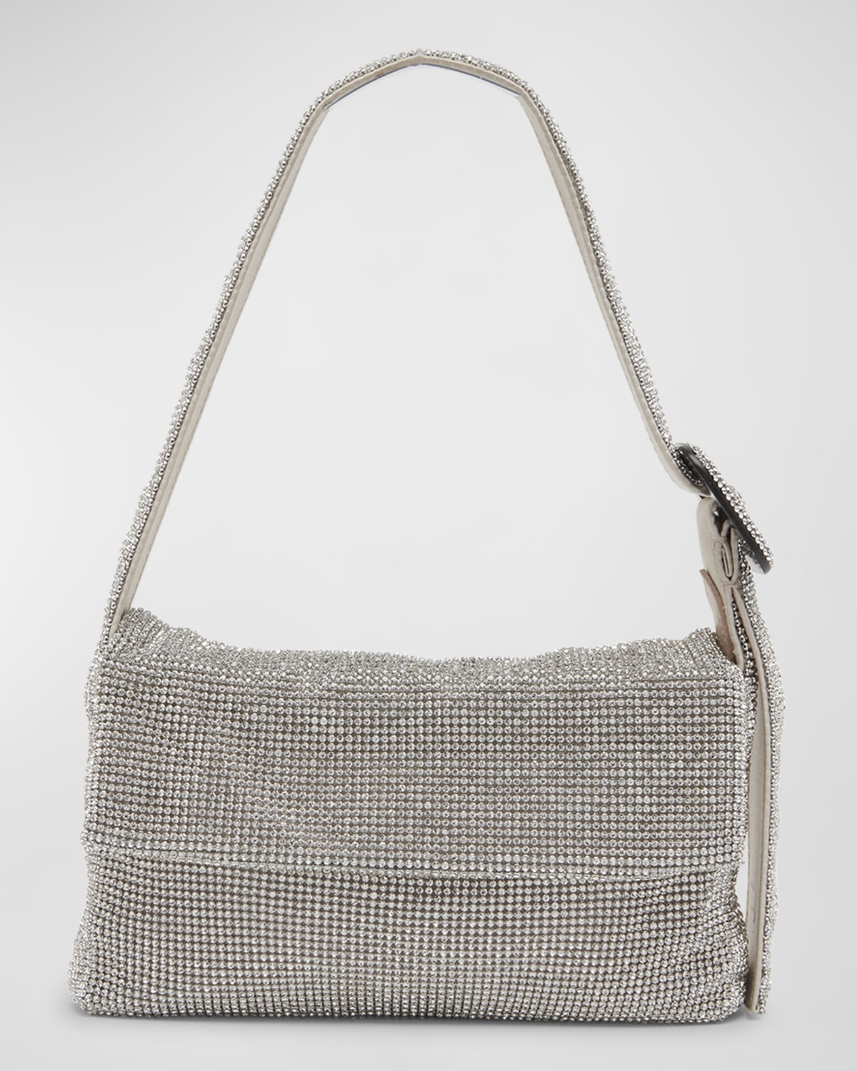 Benedetta Bruzziches Vitty Mignon Crystal Mesh Shoulder Bag Neiman Marcus