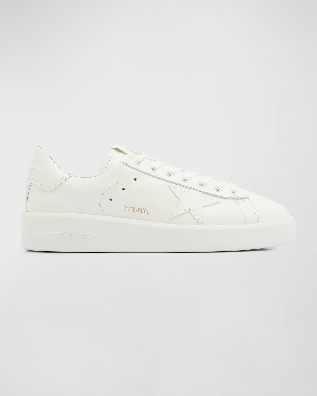 Golden Goose Men's SuperStar Leather LowTop Sneakers Neiman Marcus