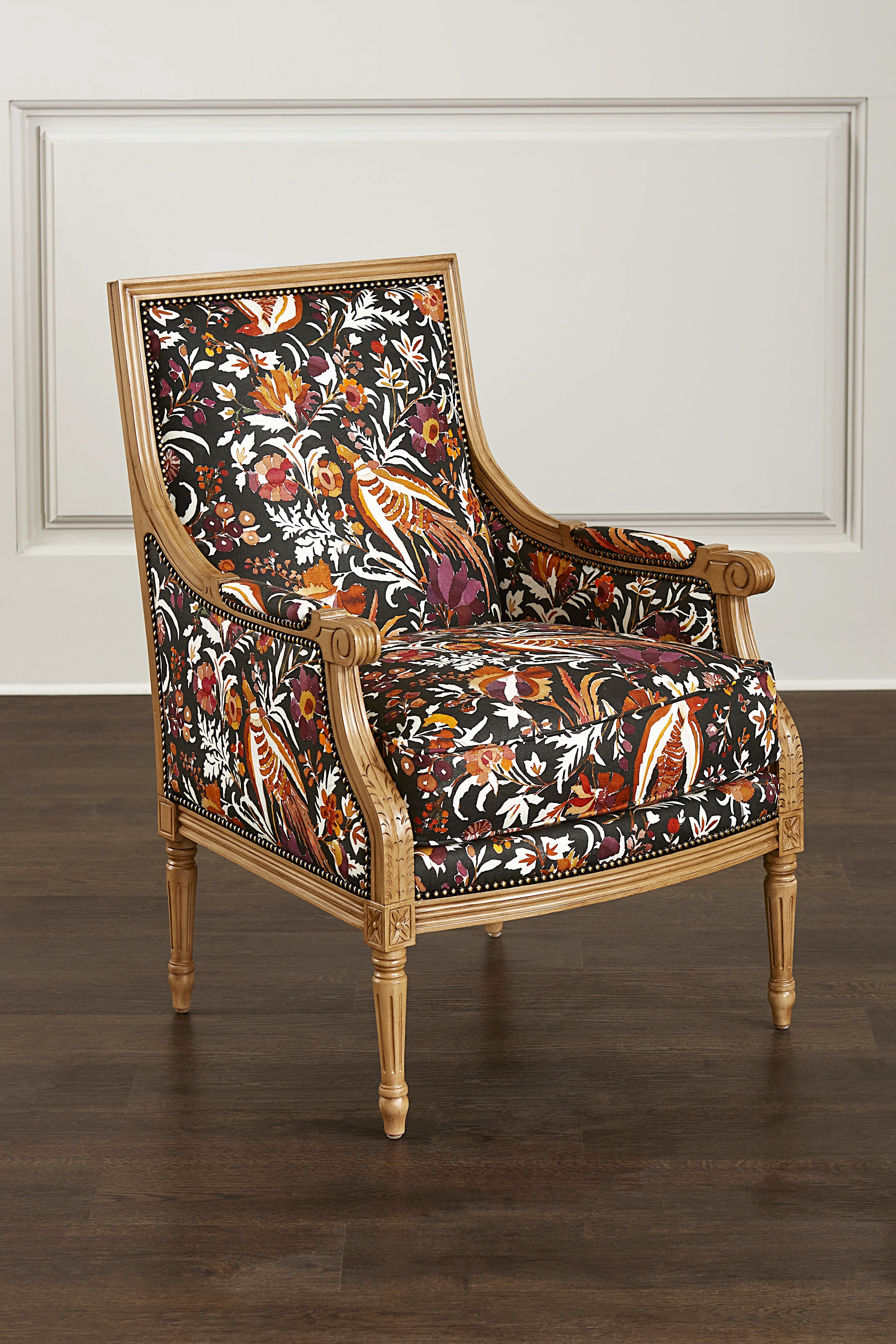 Massoud Reefe Accent Chair Neiman Marcus