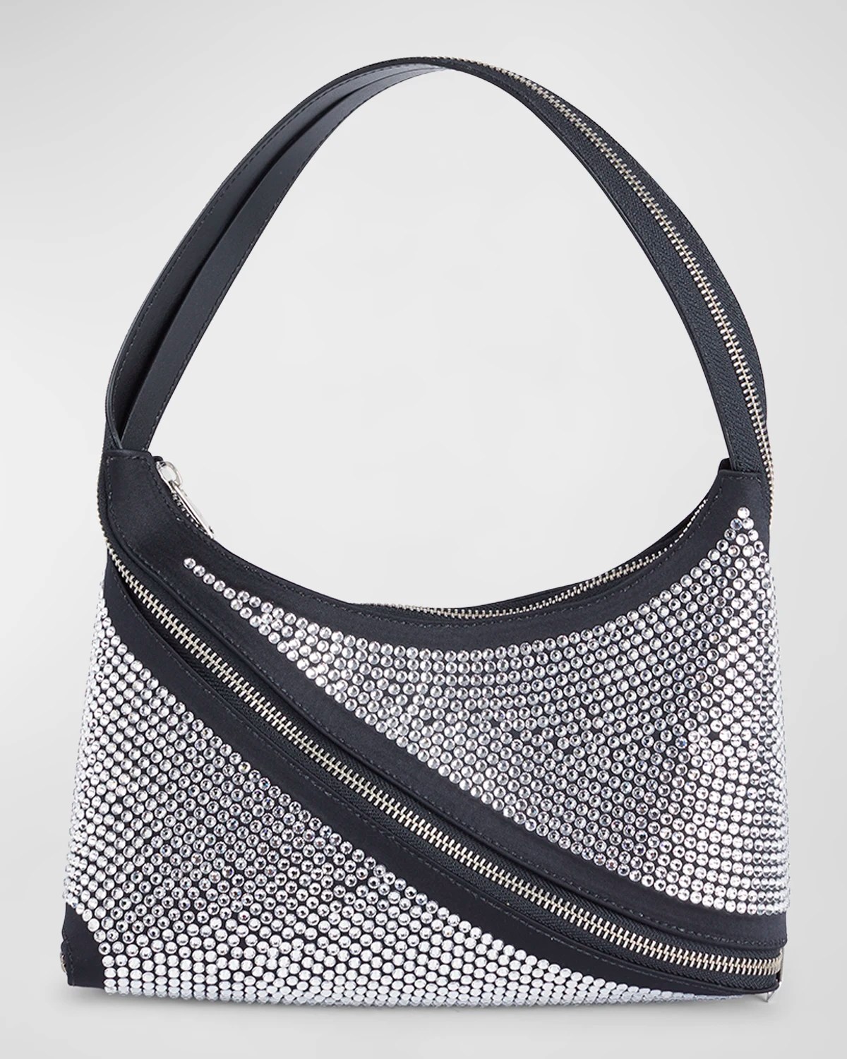 Coperni Zip Faux Leather Shoulder Bag Neiman Marcus